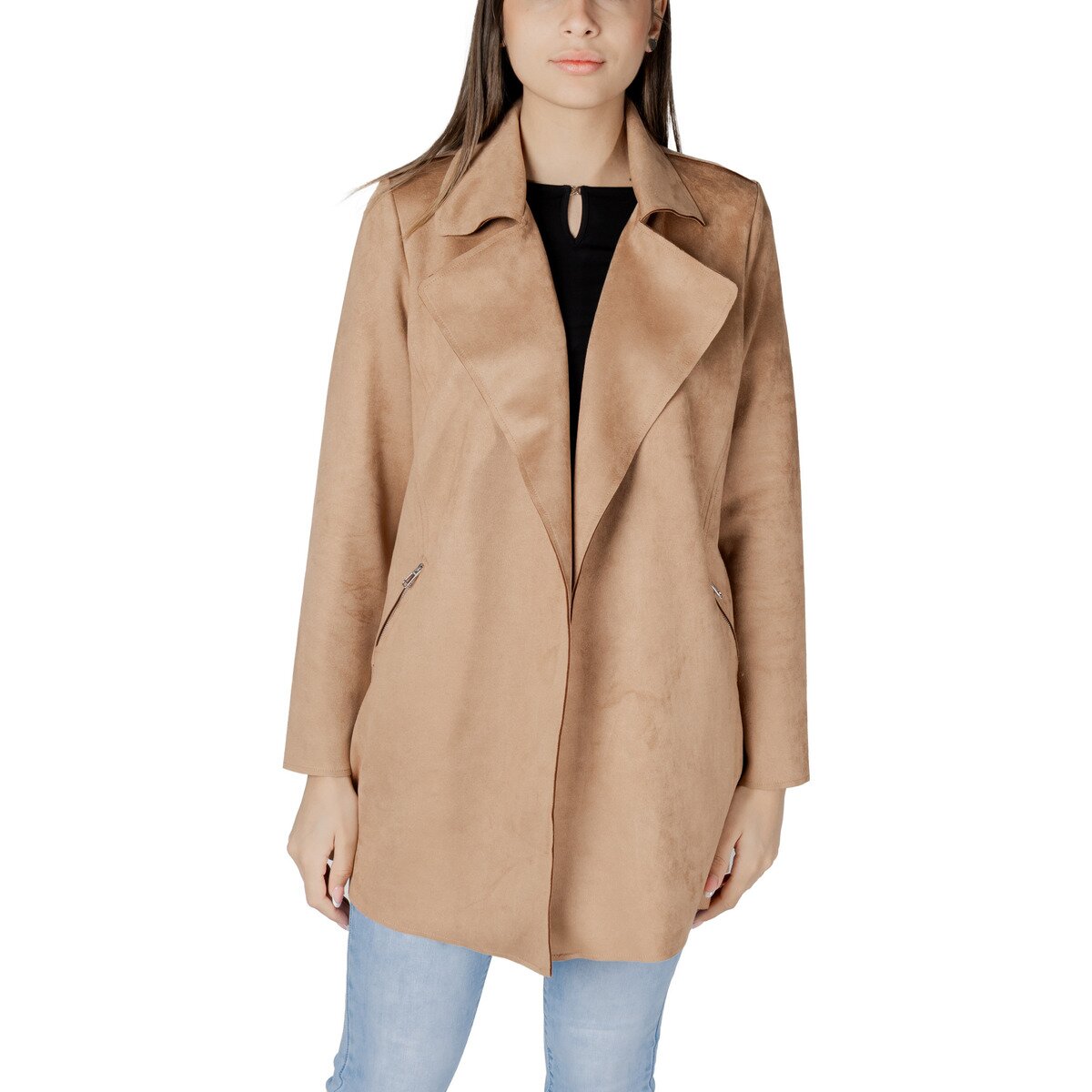 Street One Îmbracaminte Open Velours Trenchcoat 212365