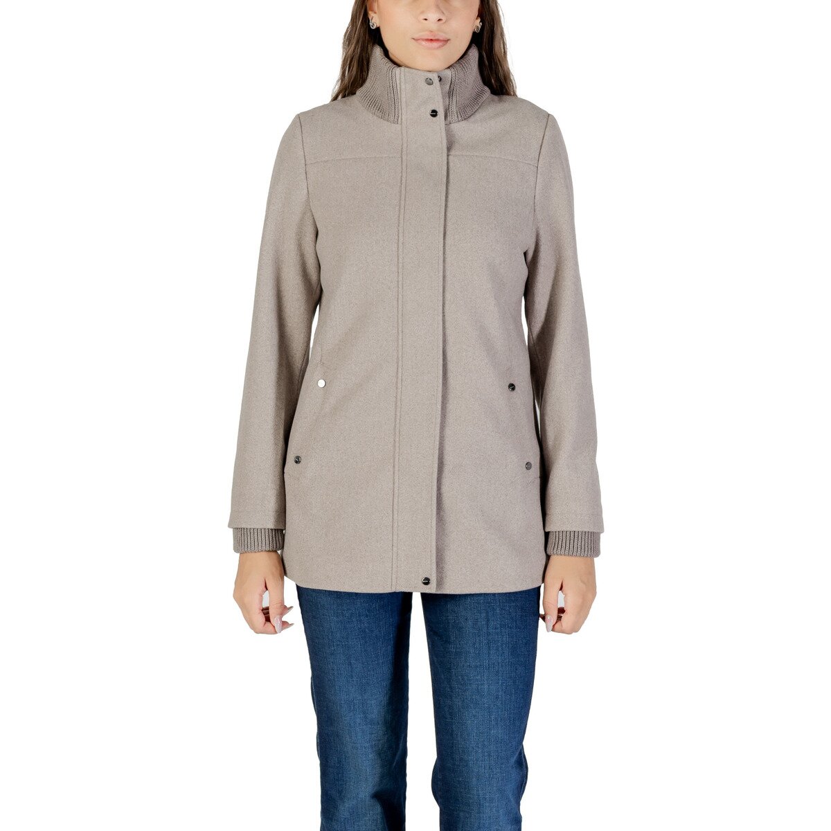 Street One Îmbracaminte Short Coat W. Knit Details 202113