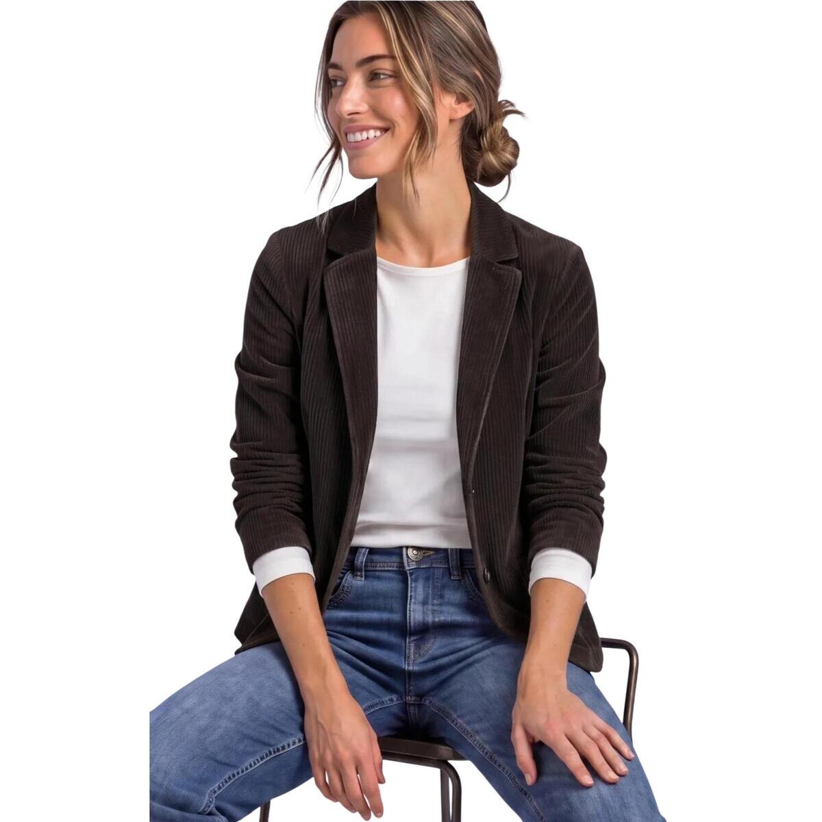Street One Îmbracaminte Short Soft Corduroy Blazer 213164