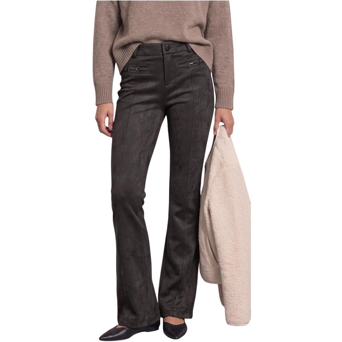 Street One Îmbracaminte Style_Blaire Bootcut Velour 381595