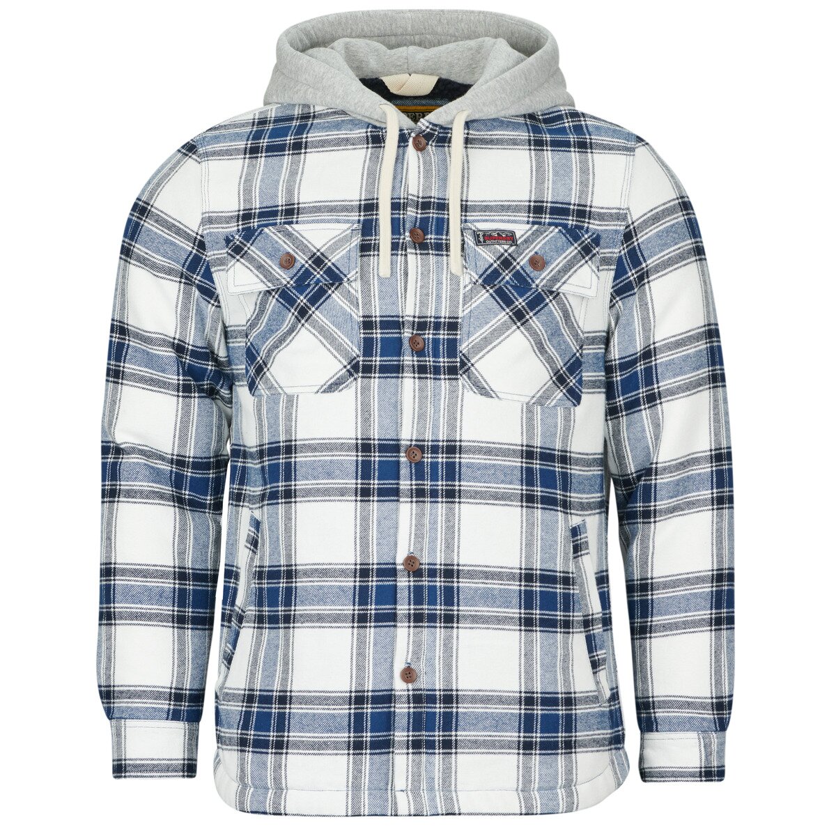 Superdry Îmbracaminte Borg Lined Hooded Overshirt