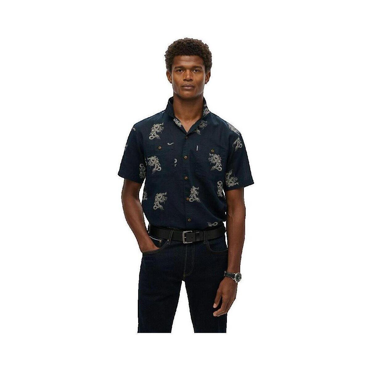 Superdry Îmbracaminte Chemise Beach manches courtes