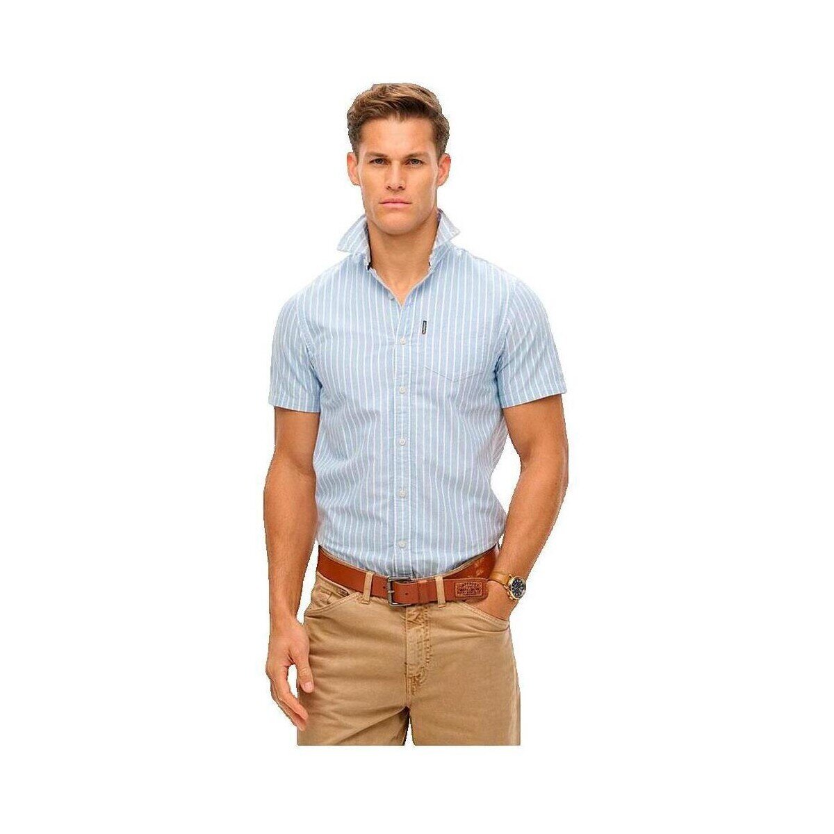 Superdry Îmbracaminte Chemise manches courtes Oxford