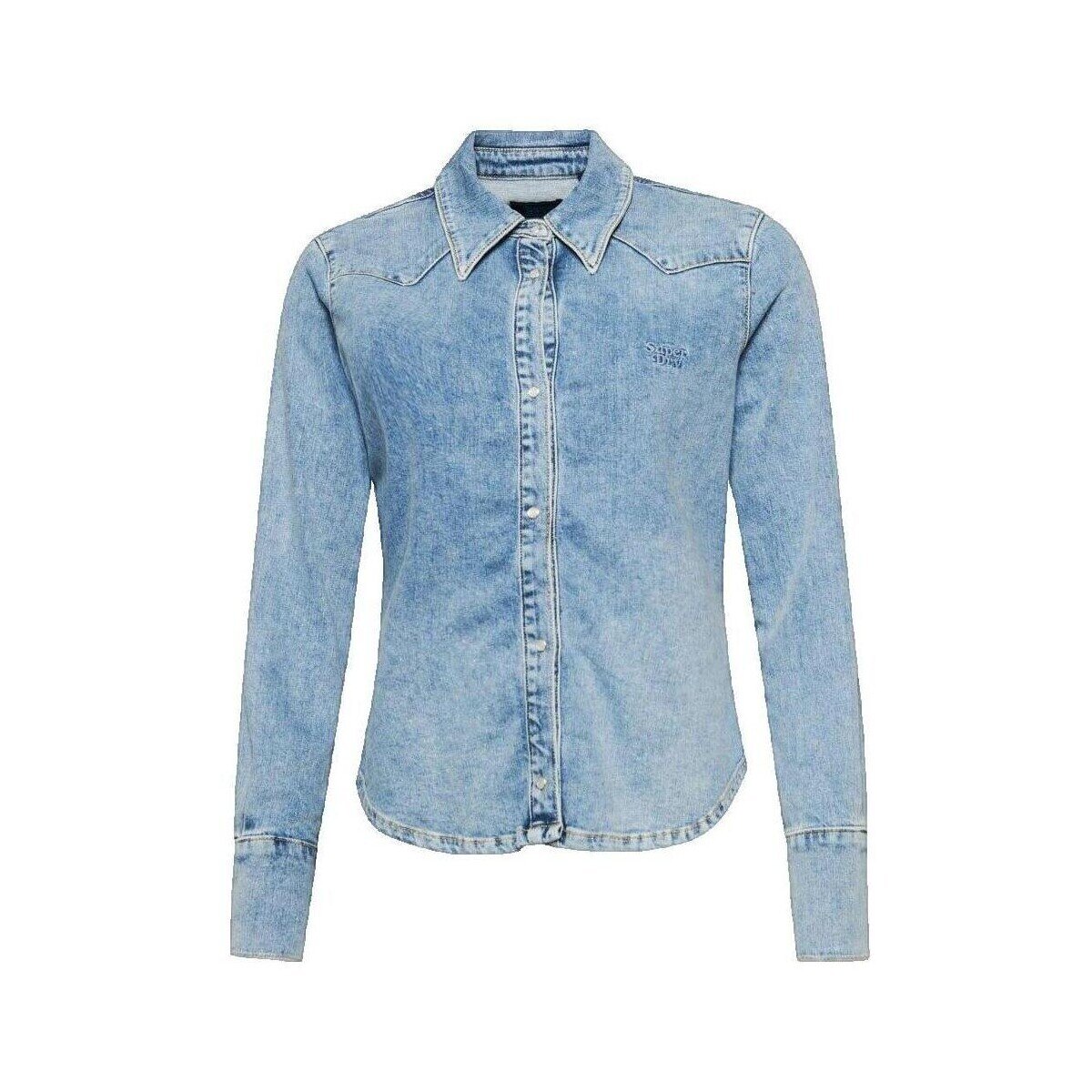 Superdry Îmbracaminte Chemise Western en denim vintage