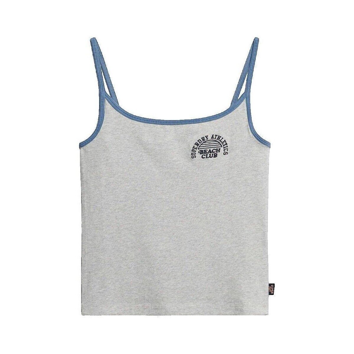 Superdry Îmbracaminte Débardeur Gris chiné