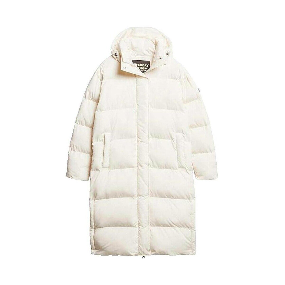 Superdry Îmbracaminte Doudoune Longline blanche