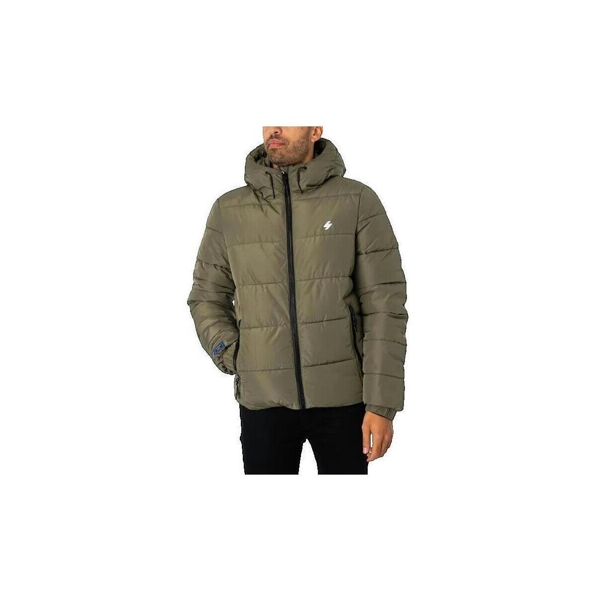 Superdry Îmbracaminte Doudoune Sports avec capuche vert olive poudré