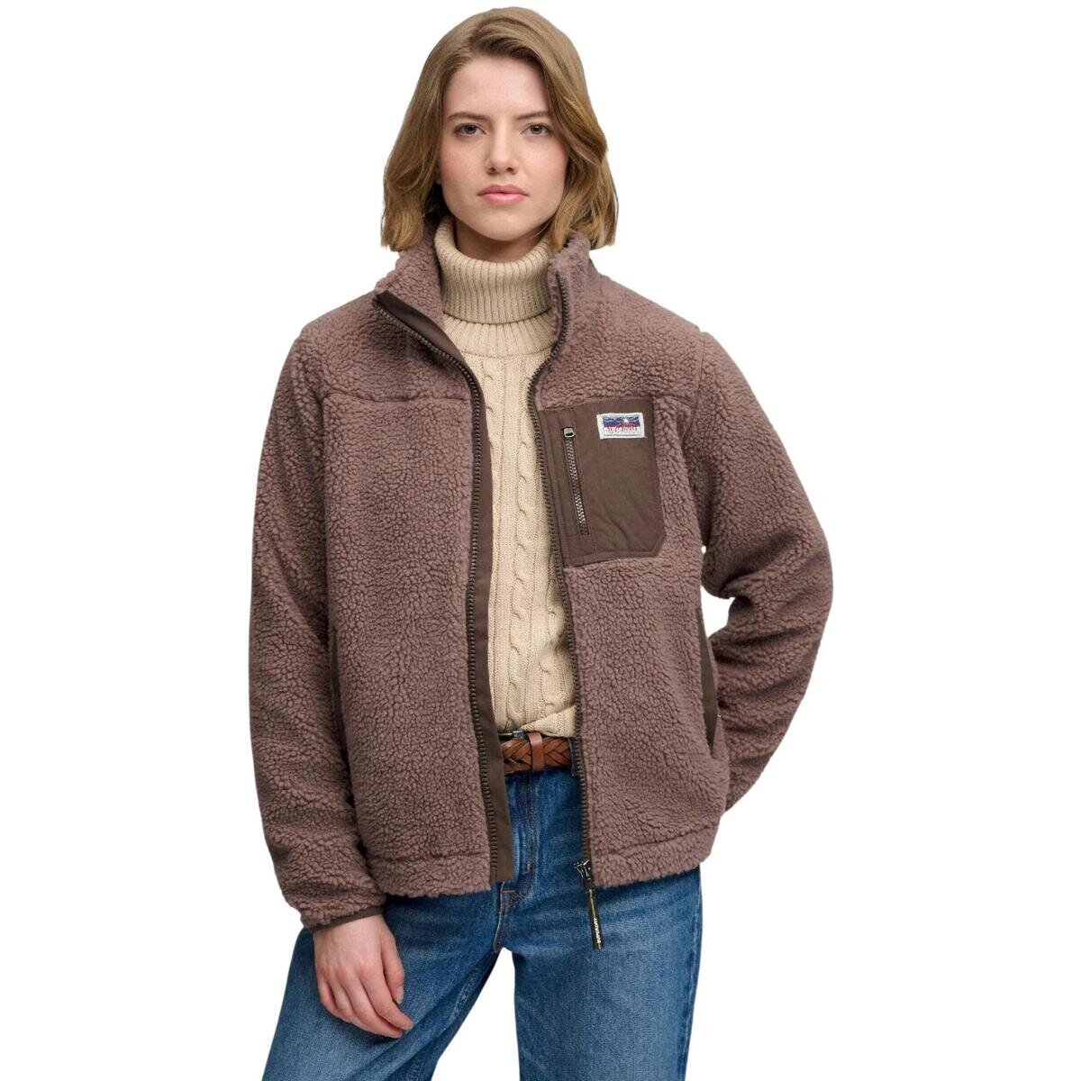 Superdry Îmbracaminte HERITAGE ZIP THROUGH FLEECE SDW2012736A