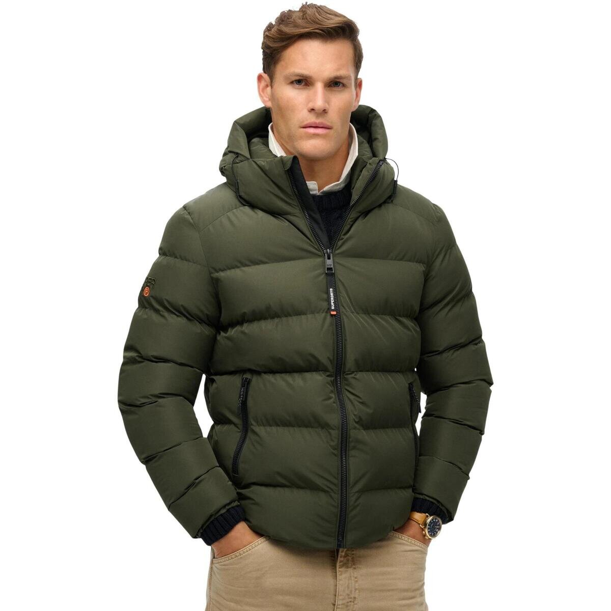 Superdry Îmbracaminte Hooded Sports Puffer Jacket SDM5011905A