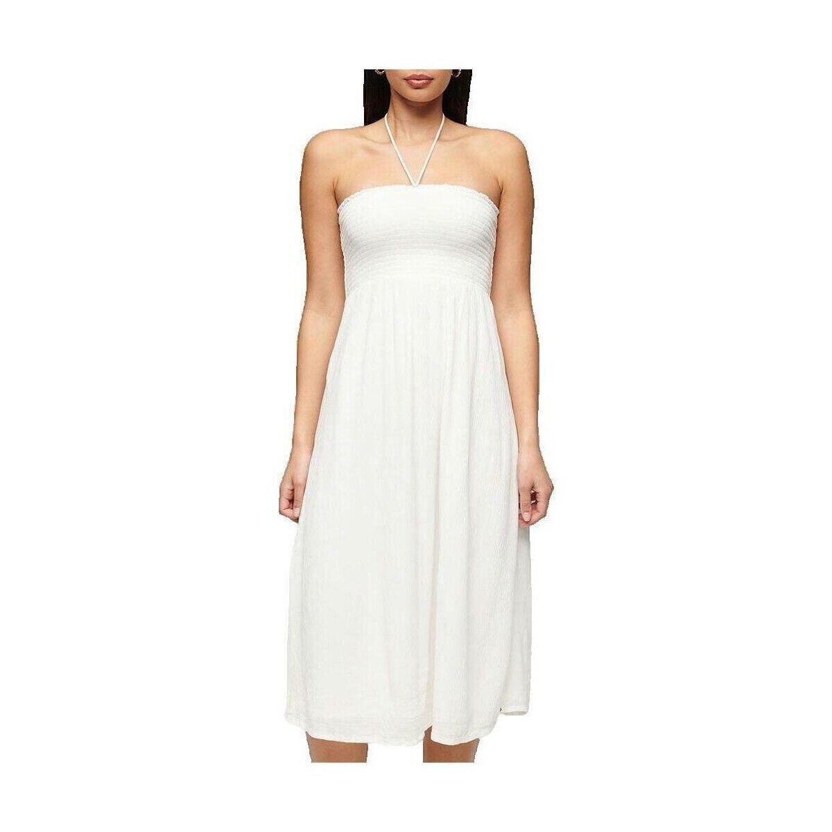 Superdry Îmbracaminte Longue Smocked Midi Beach