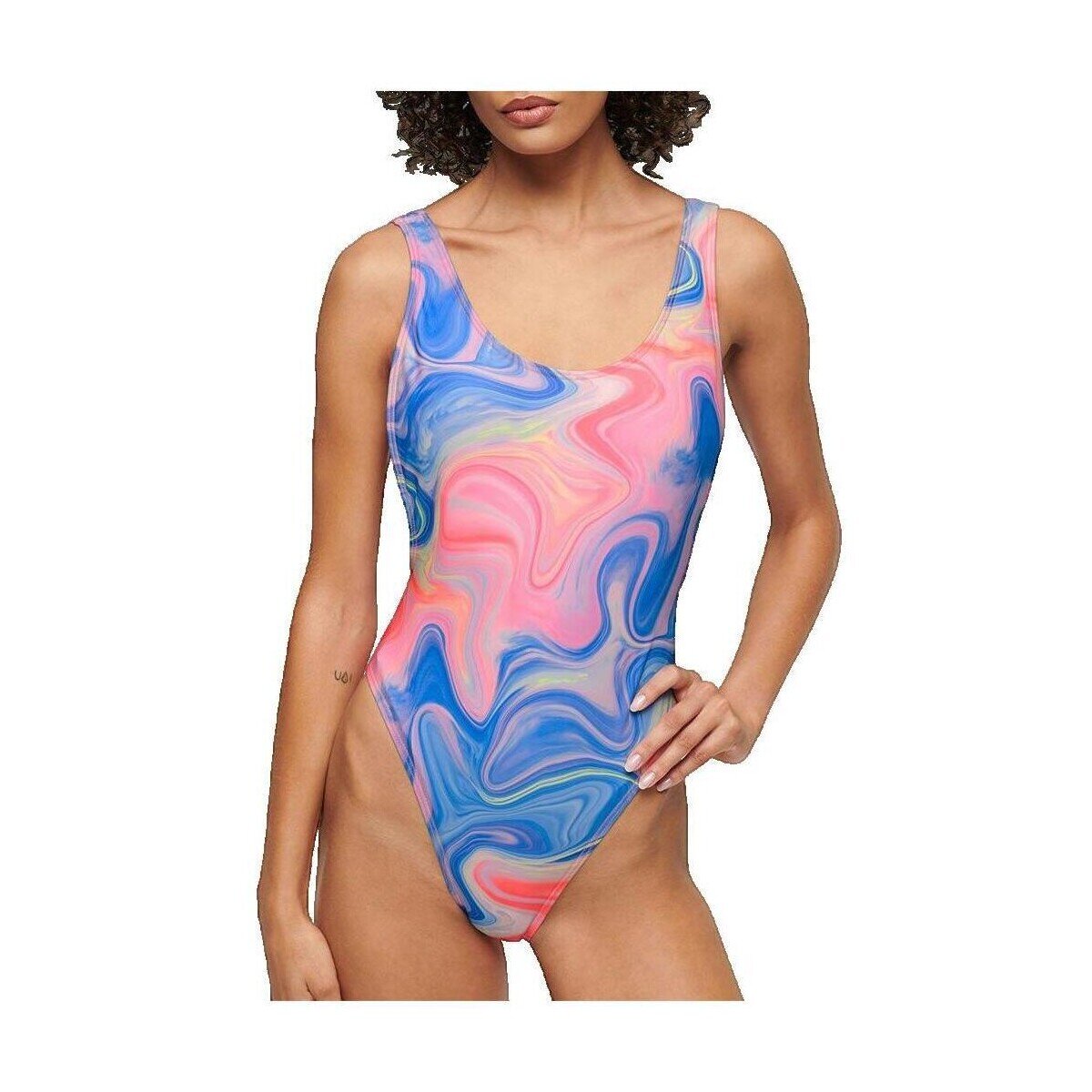 Superdry Îmbracaminte Maillot de bain une pièce imprimé marbré