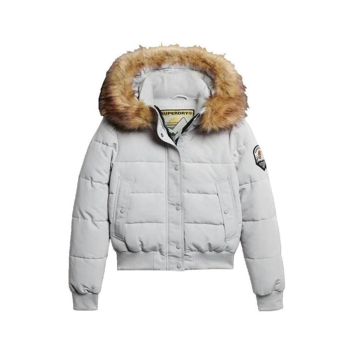 Superdry Îmbracaminte Manteau Everest gris