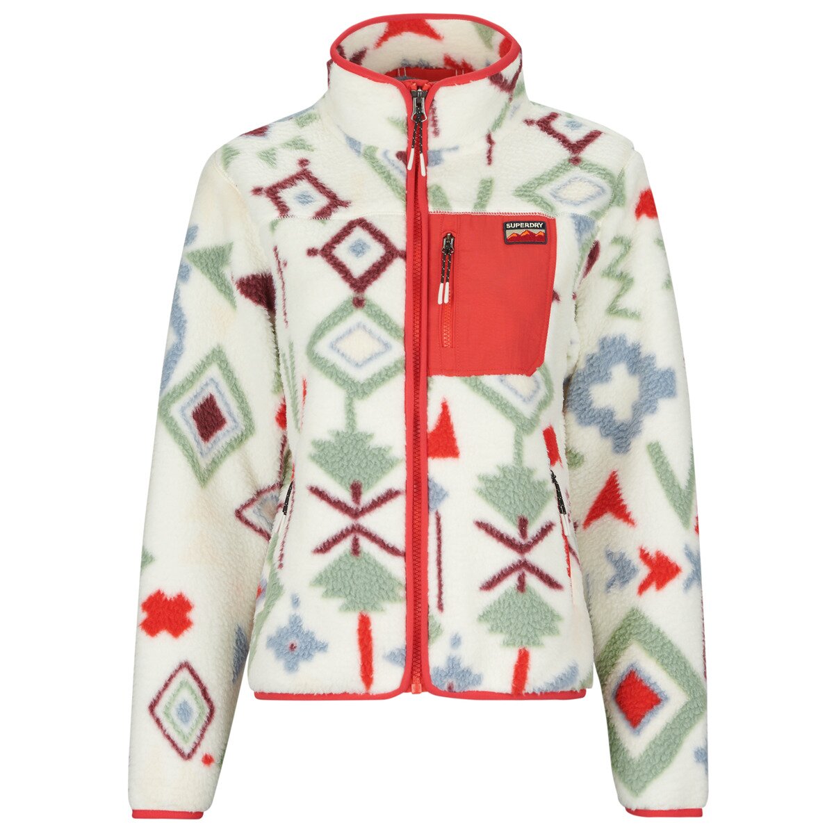 Superdry Îmbracaminte Outdoor Printed Zip Fleece