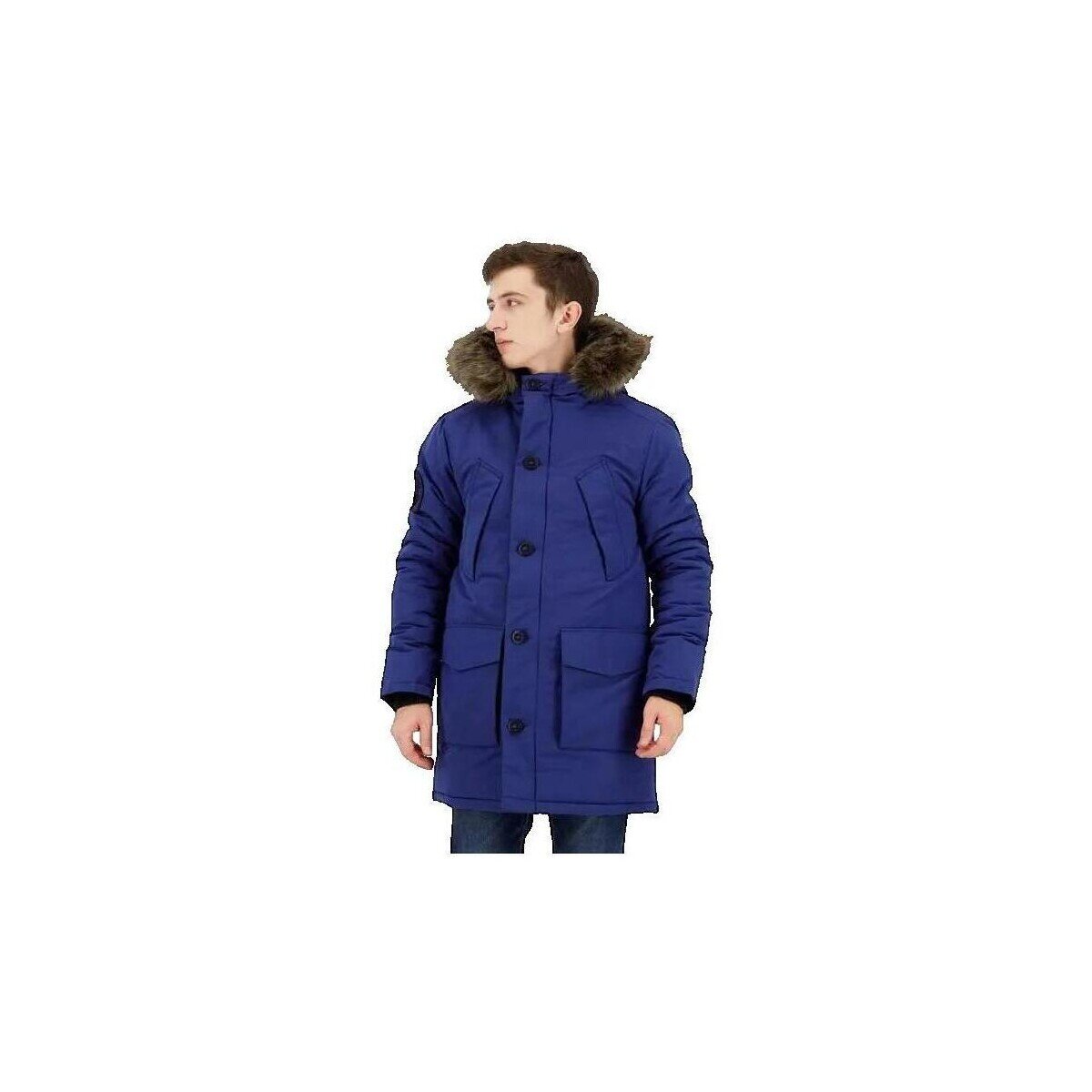 Superdry Îmbracaminte Parka Everest Bleu Marine