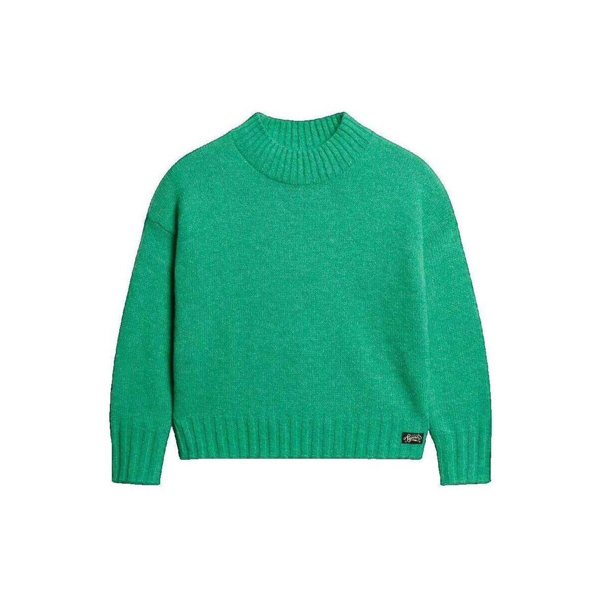 Superdry Îmbracaminte Pull Essential col roulé vert