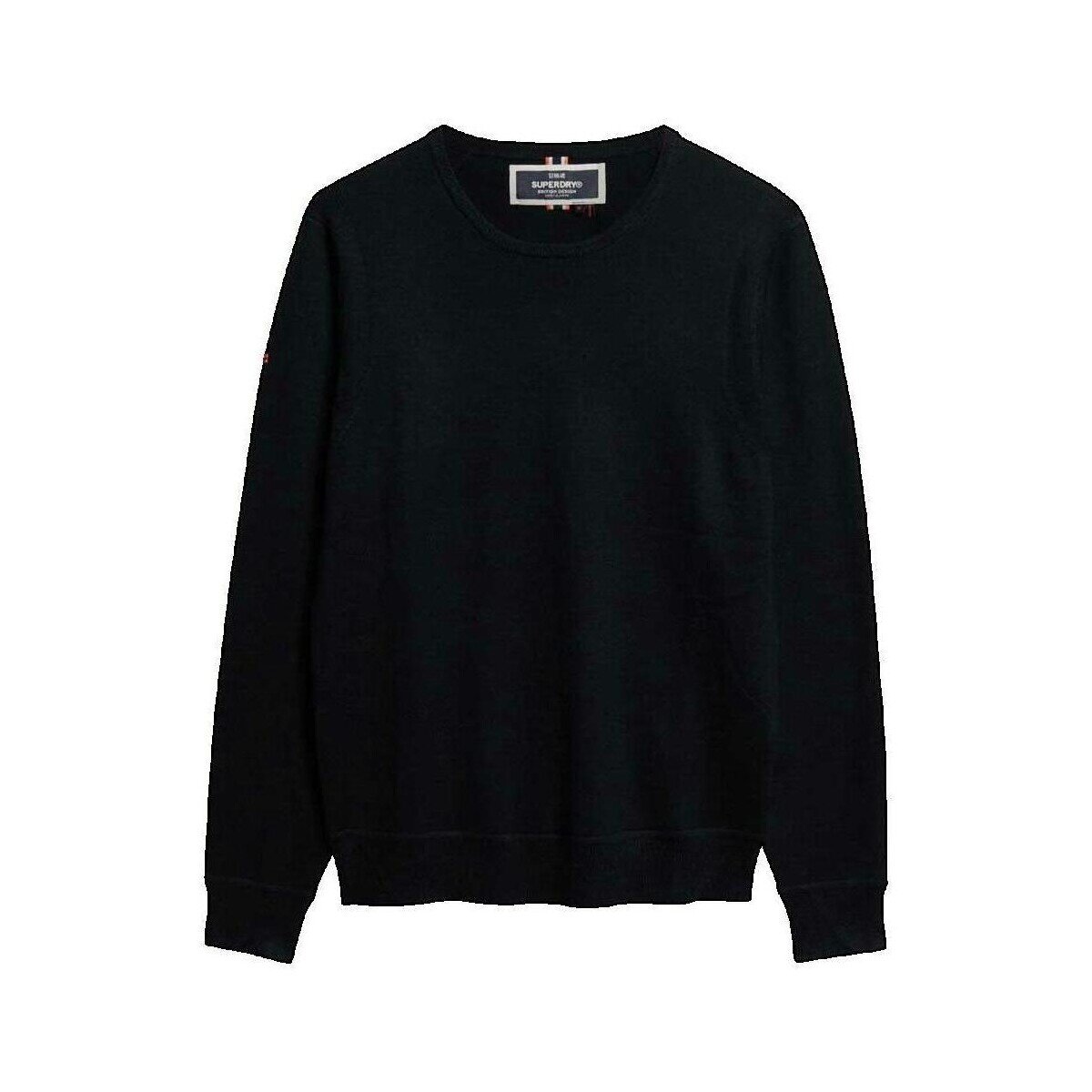 Superdry Îmbracaminte Pull Mérinos Noir