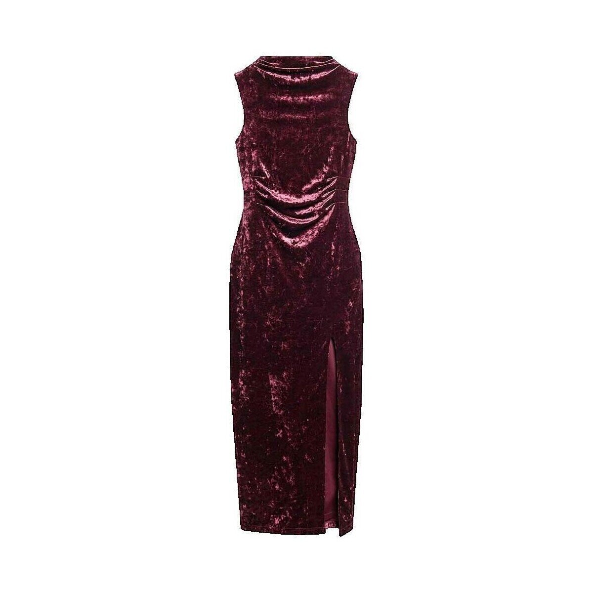 Superdry Îmbracaminte Robe longue en velours rouge sans manches