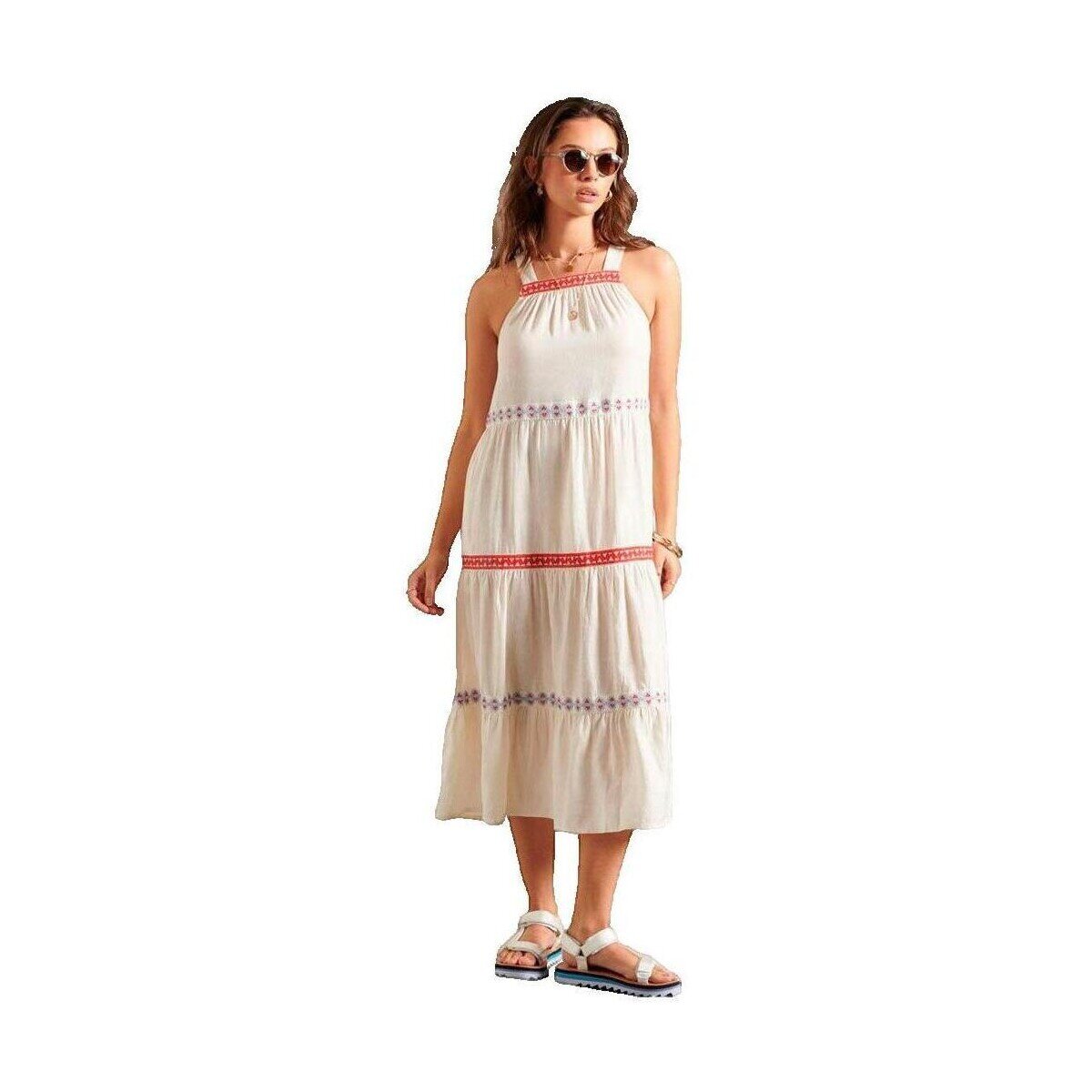 Superdry Îmbracaminte Robe sans manches brodée