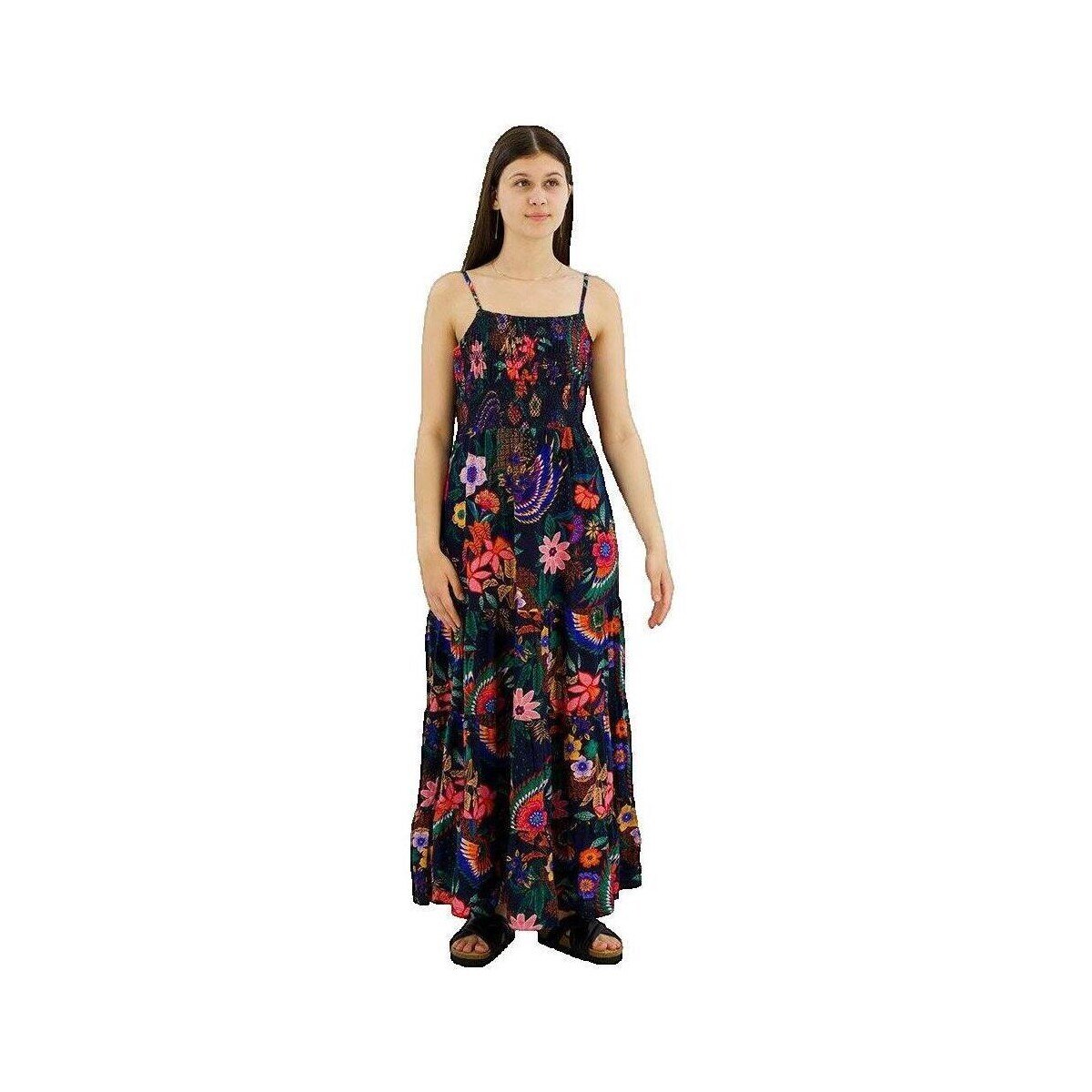 Superdry Îmbracaminte Robe Smocked Cami Sans Manches Longue