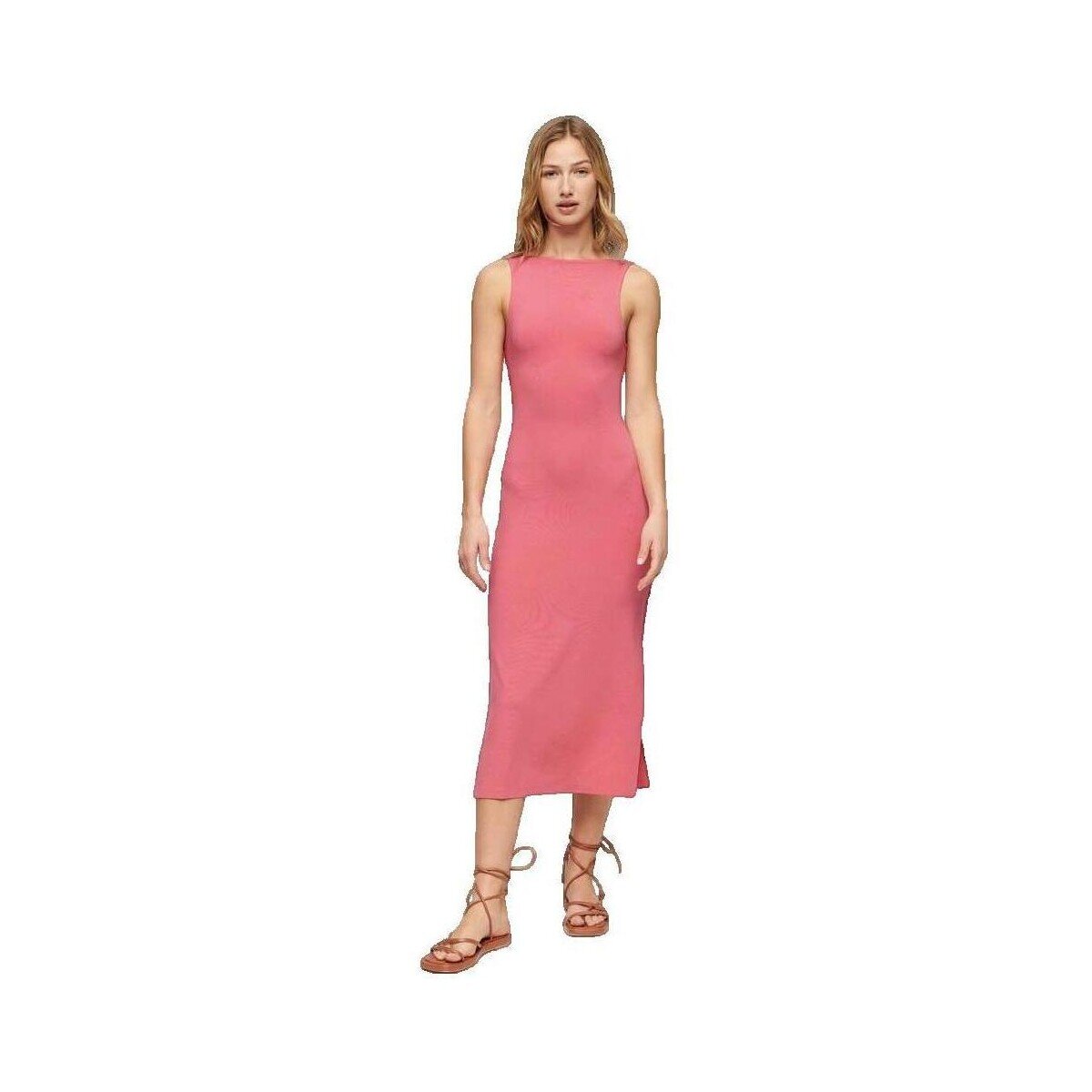 Superdry Îmbracaminte Robe Twist Back sans manches rose
