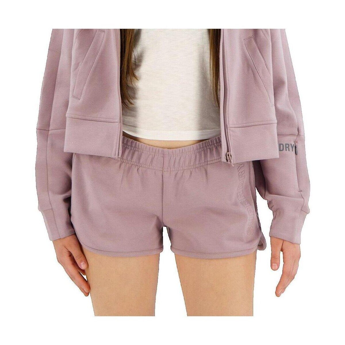 Superdry Îmbracaminte Short Tech Racer slim violet
