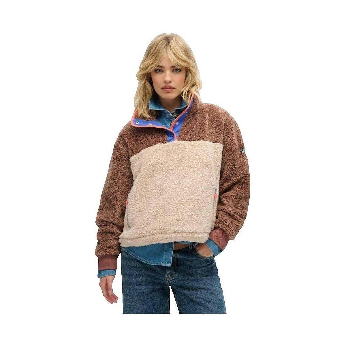 Superdry Îmbracaminte Super Soft Mash Up Henley