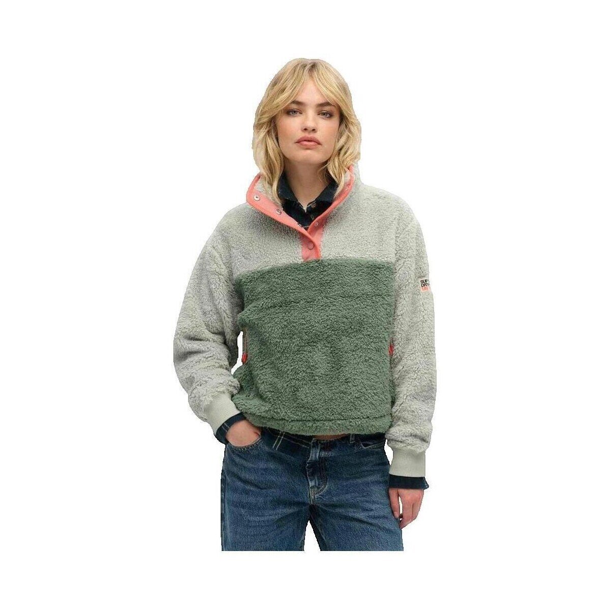 Superdry Îmbracaminte Super Soft Mash Up Henley
