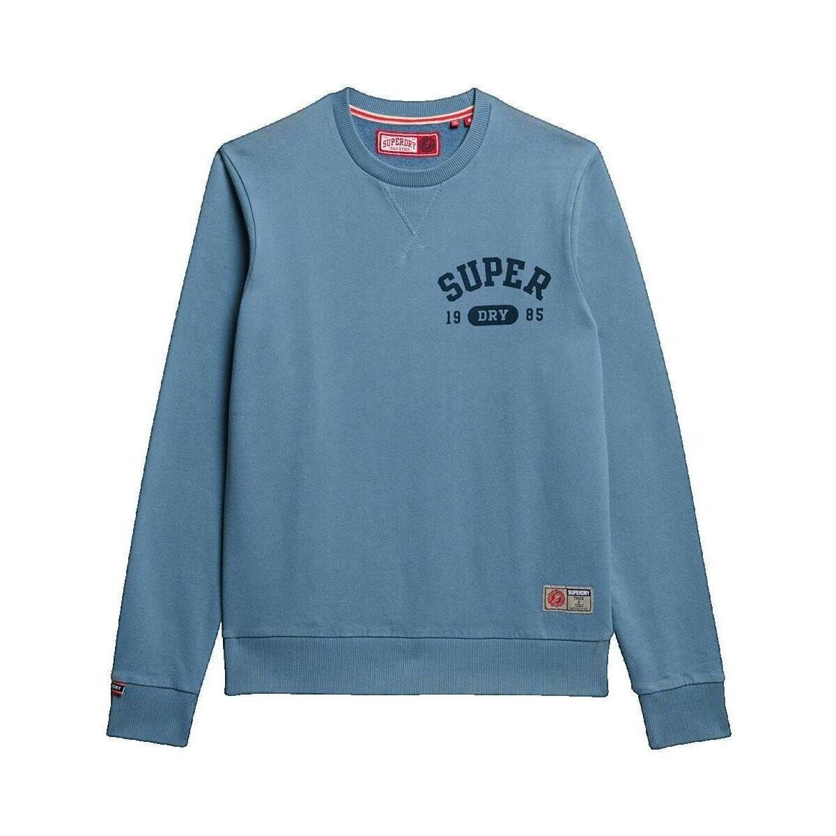 Superdry Îmbracaminte Sweat-shirt Athletic bleu