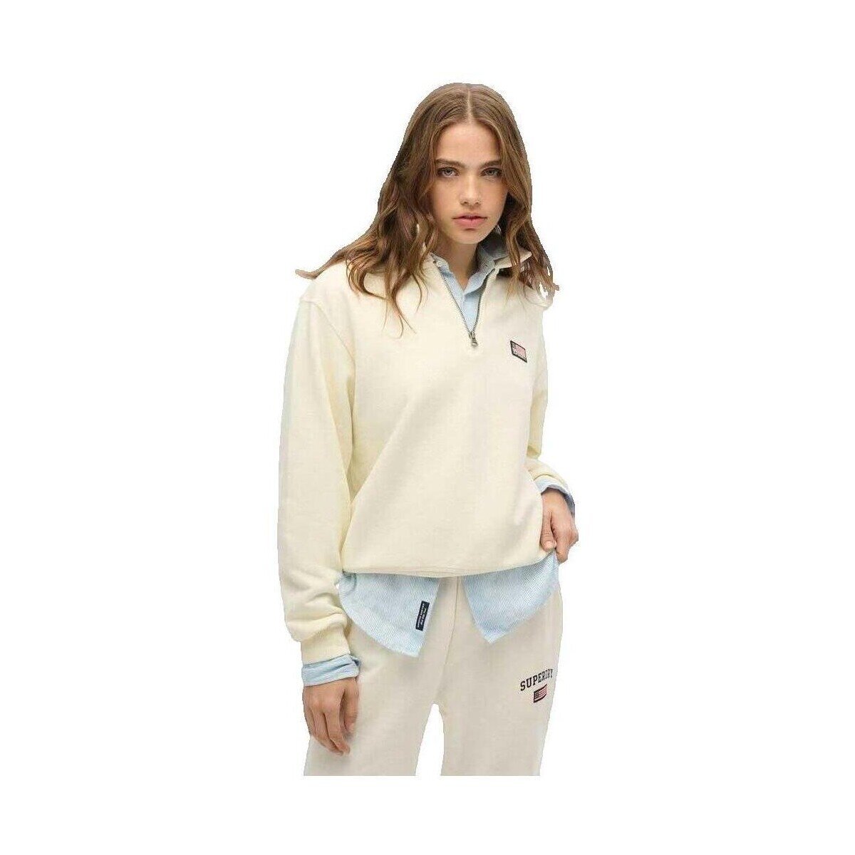 Superdry Îmbracaminte Sweatshirt Athletic Collared demi-zip