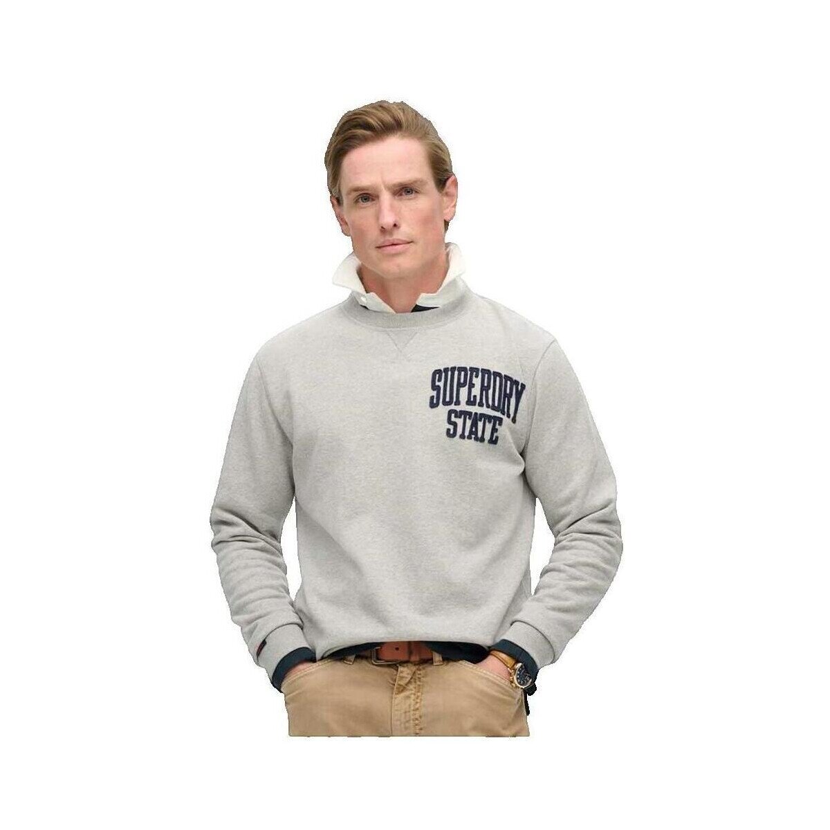 Superdry Îmbracaminte Sweatshirt Vintage Athletic gris