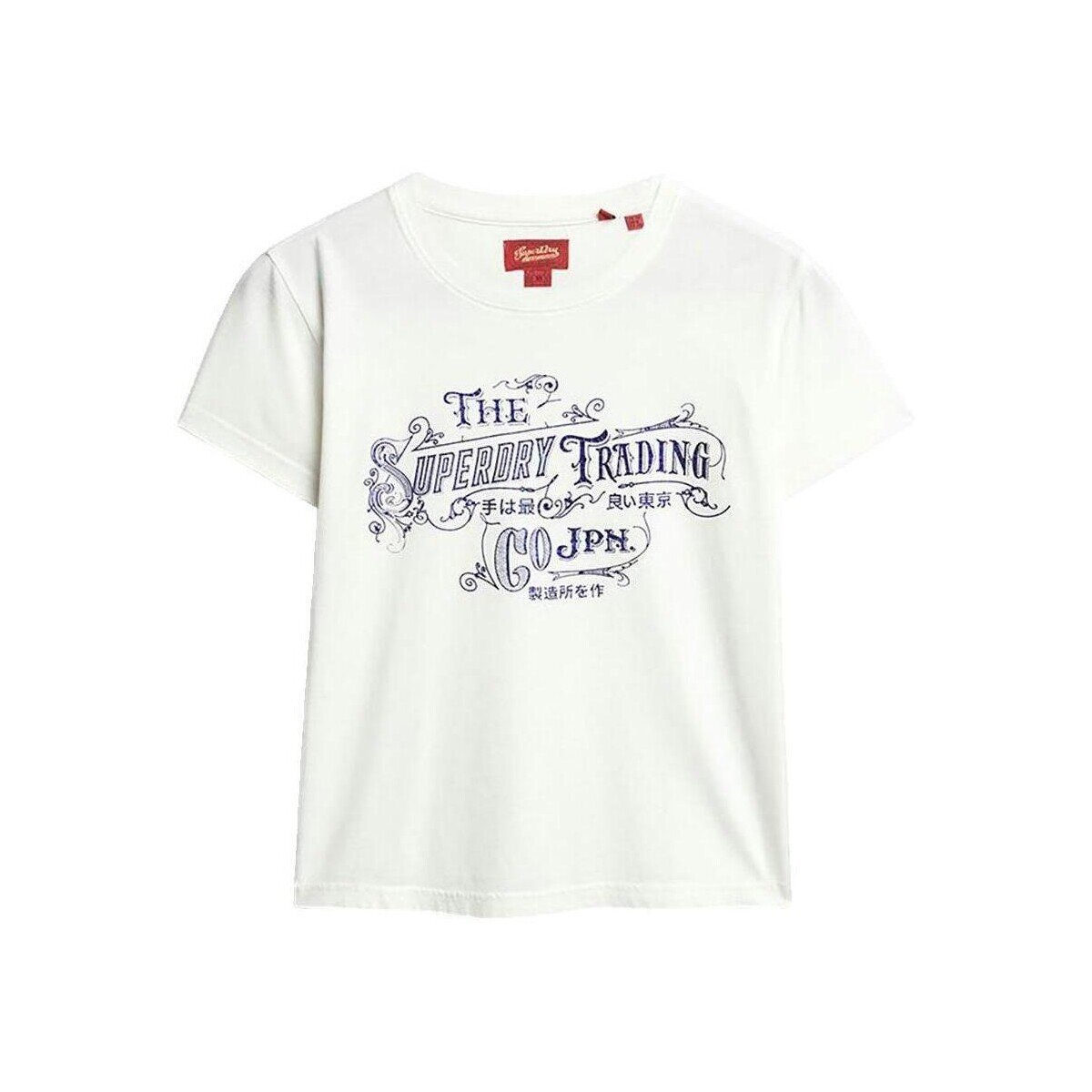 Superdry Îmbracaminte T-shirt ajusté métallisé femme