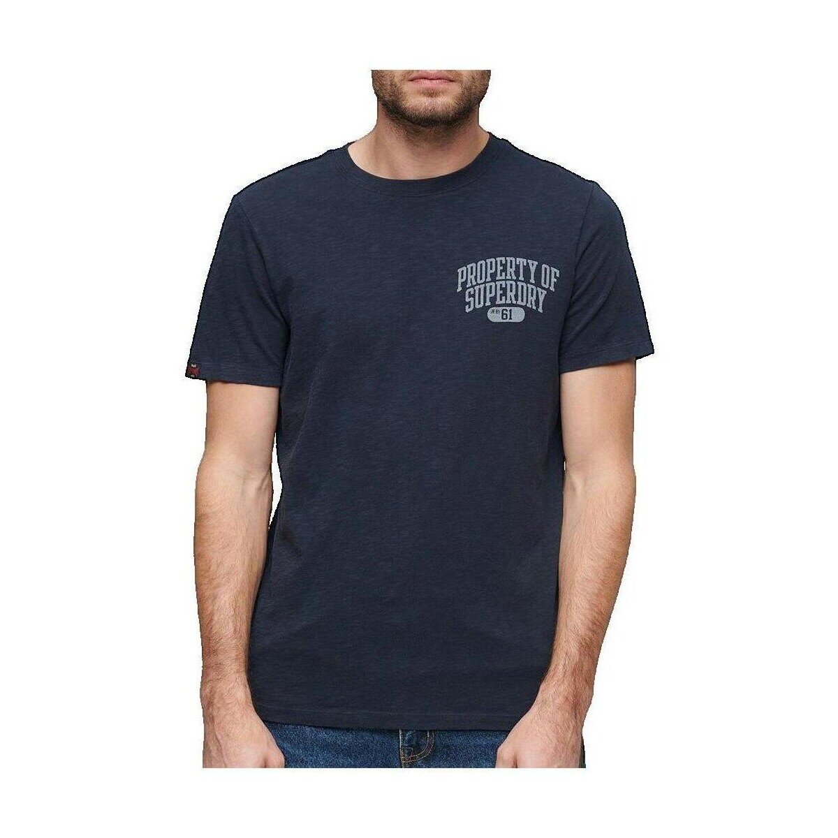 Superdry Îmbracaminte T-shirt Athletic College bleu marine