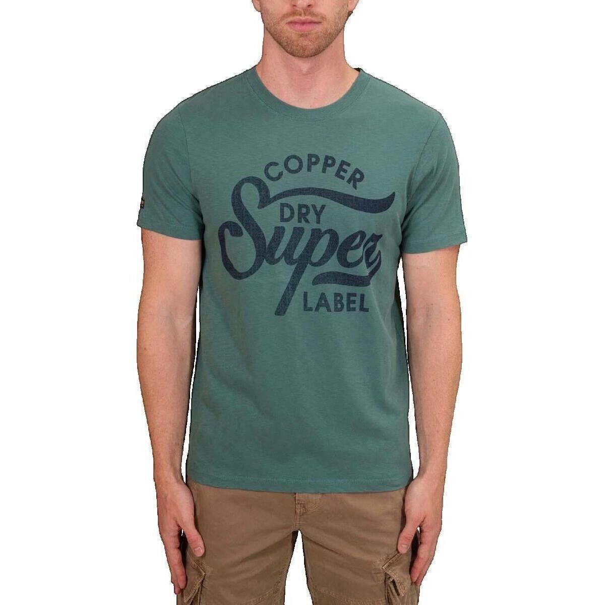 Superdry Îmbracaminte T-shirt Copper Label Script