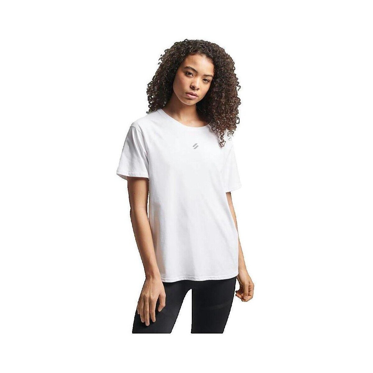 Superdry Îmbracaminte T-shirt Coupe ample Blanc