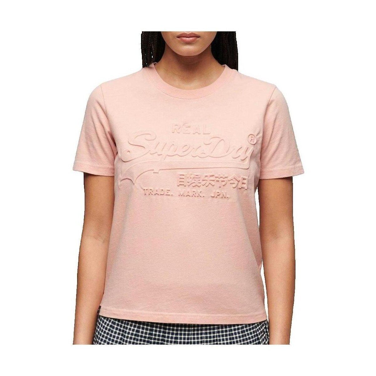 Superdry Îmbracaminte T-shirt Embossed Vl Relaxed à manches courtes