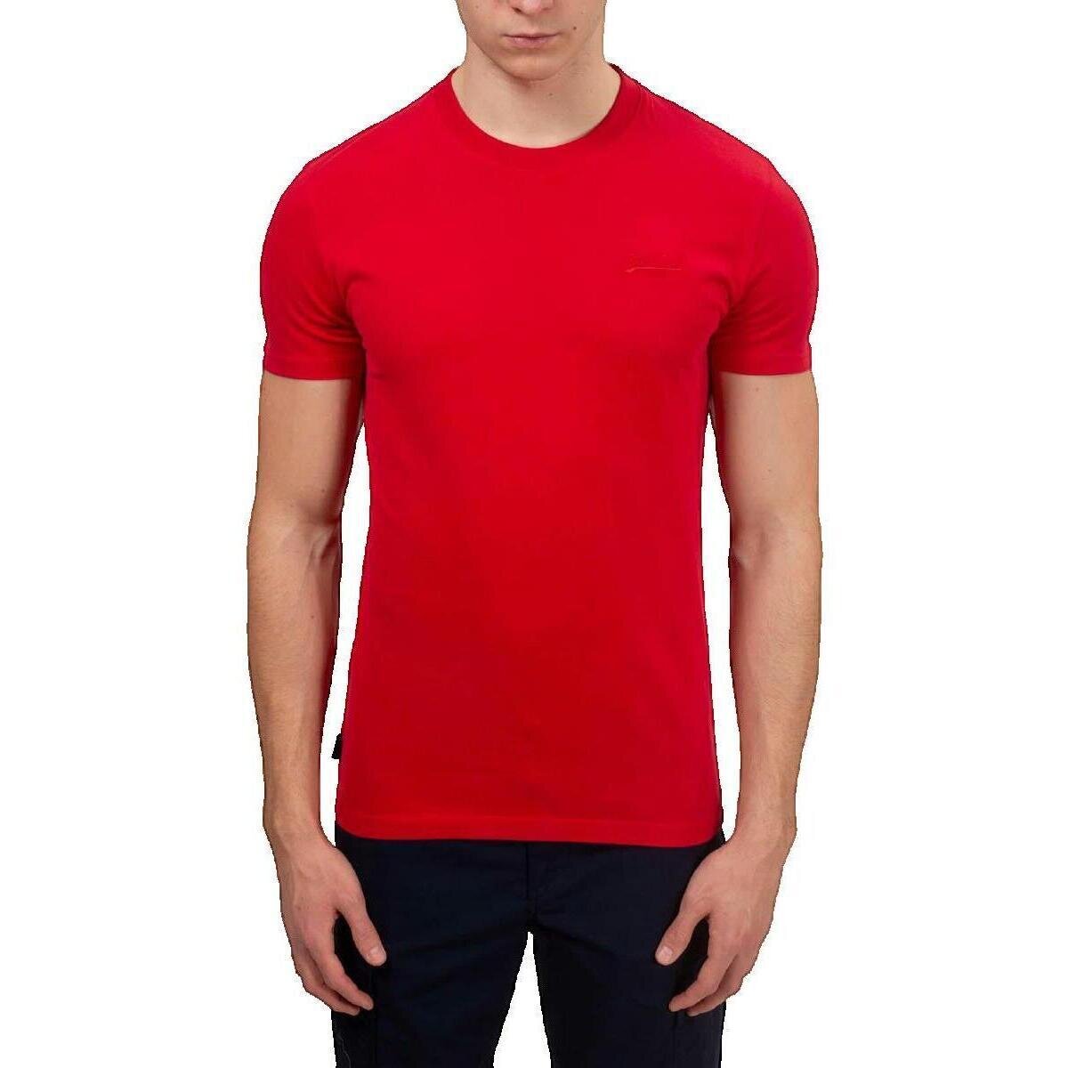 Superdry Îmbracaminte T-shirt Essential ajusté à col ras-du-cou