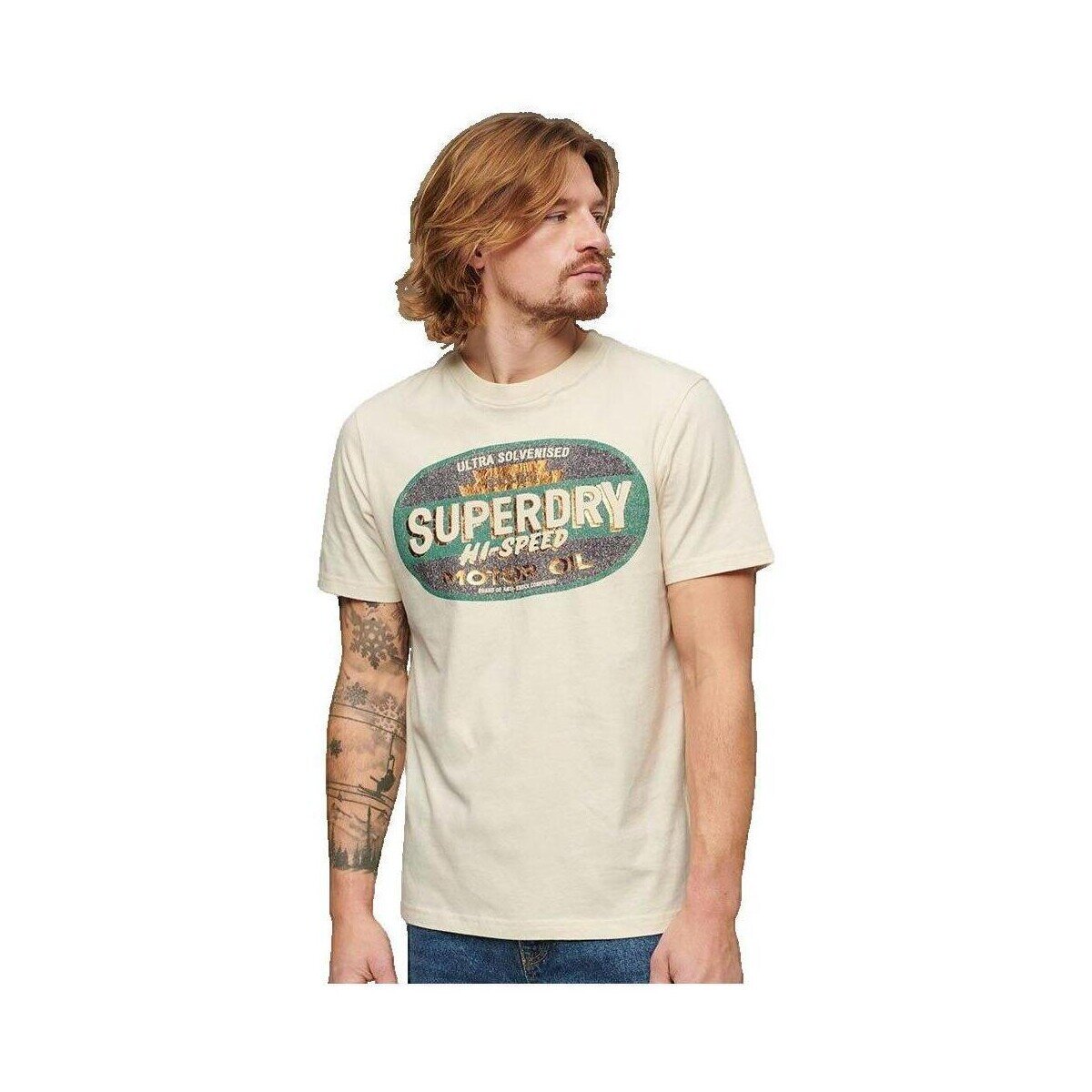 Superdry Îmbracaminte T-shirt Gasoline Workwear manches courtes
