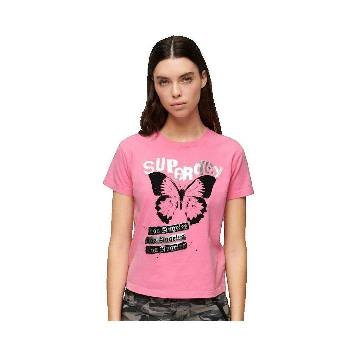 Superdry Îmbracaminte T-shirt Lo-fi Rock