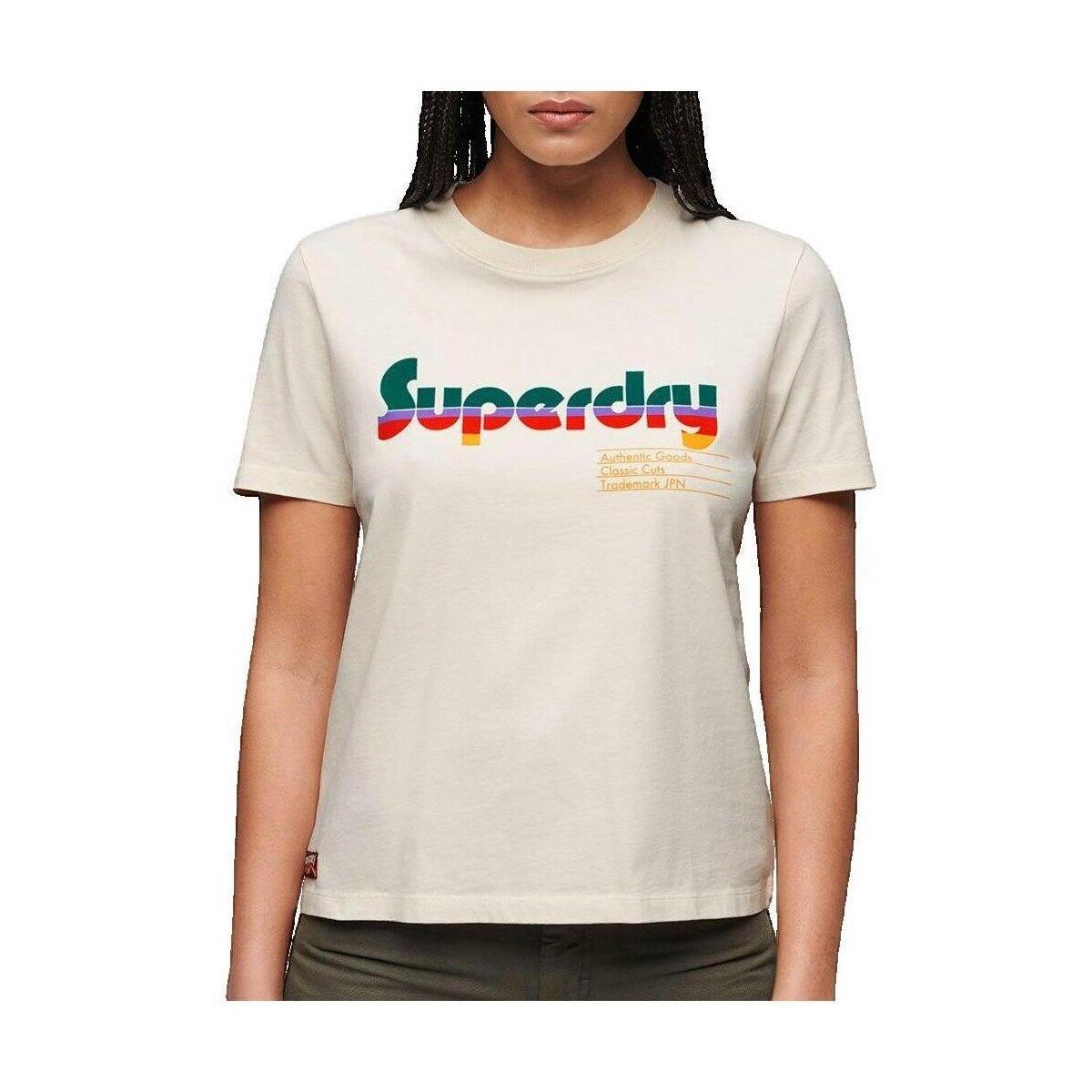 Superdry Îmbracaminte T-shirt Retro Flock à manches courtes