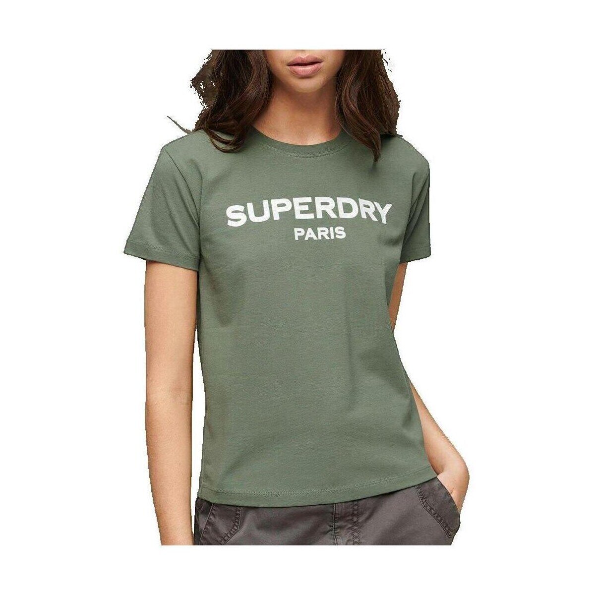 Superdry Îmbracaminte T-shirt Sport Luxe kaki