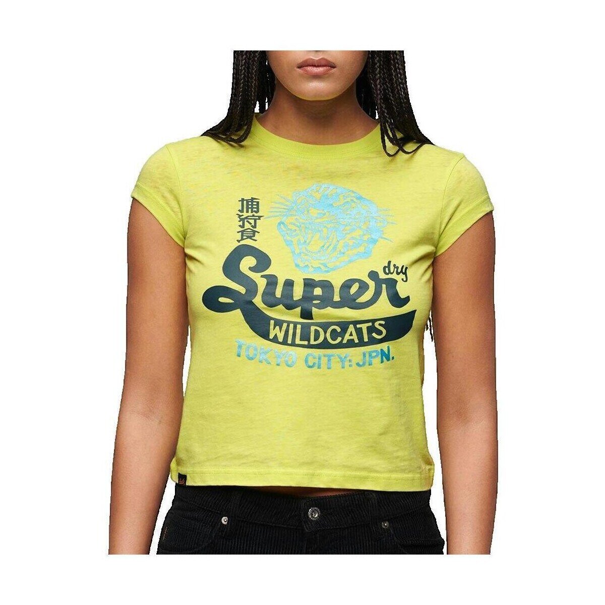Superdry Îmbracaminte T-shirt Varsity Burnout à manches courtes
