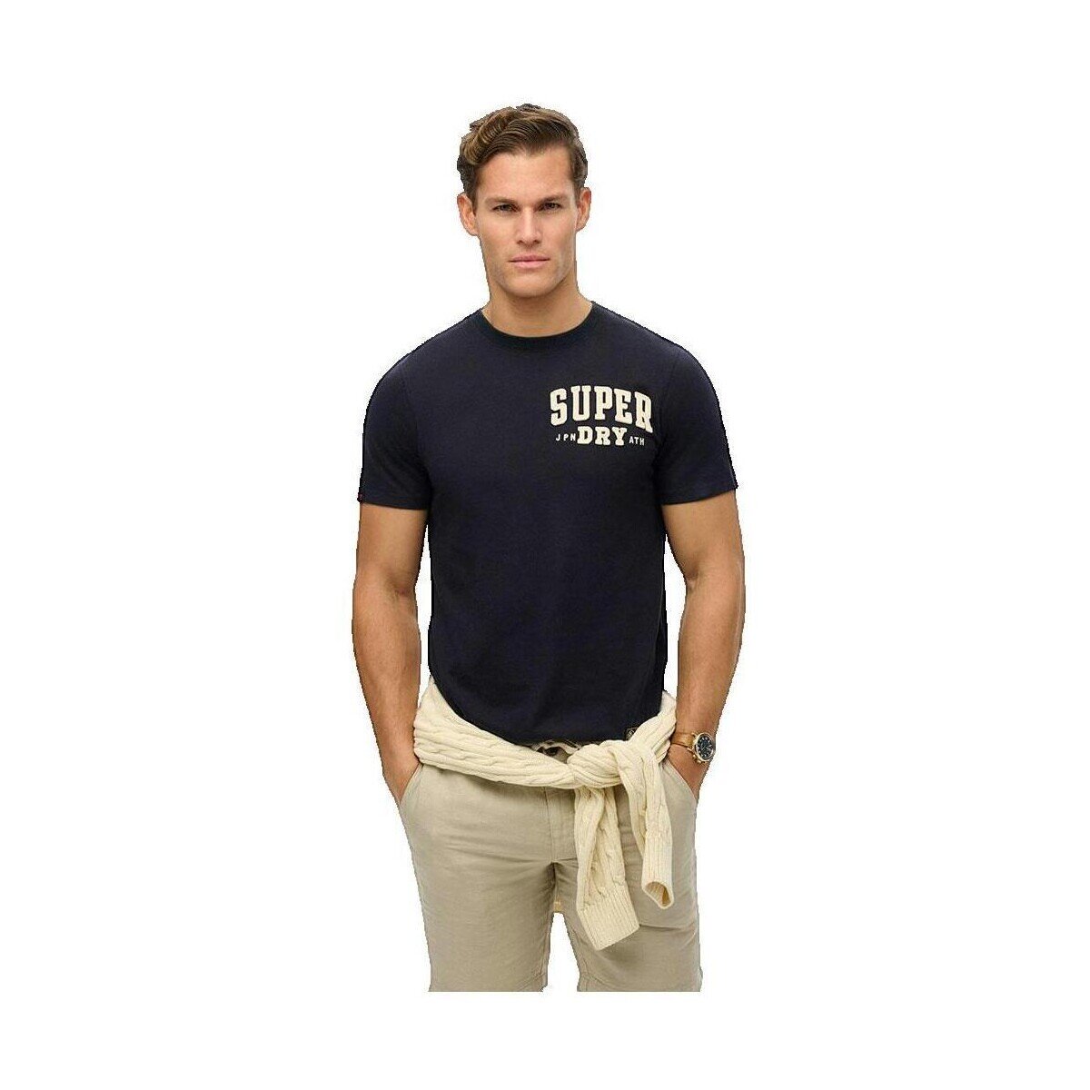 Superdry Îmbracaminte T-shirt Vintage Athletic noir