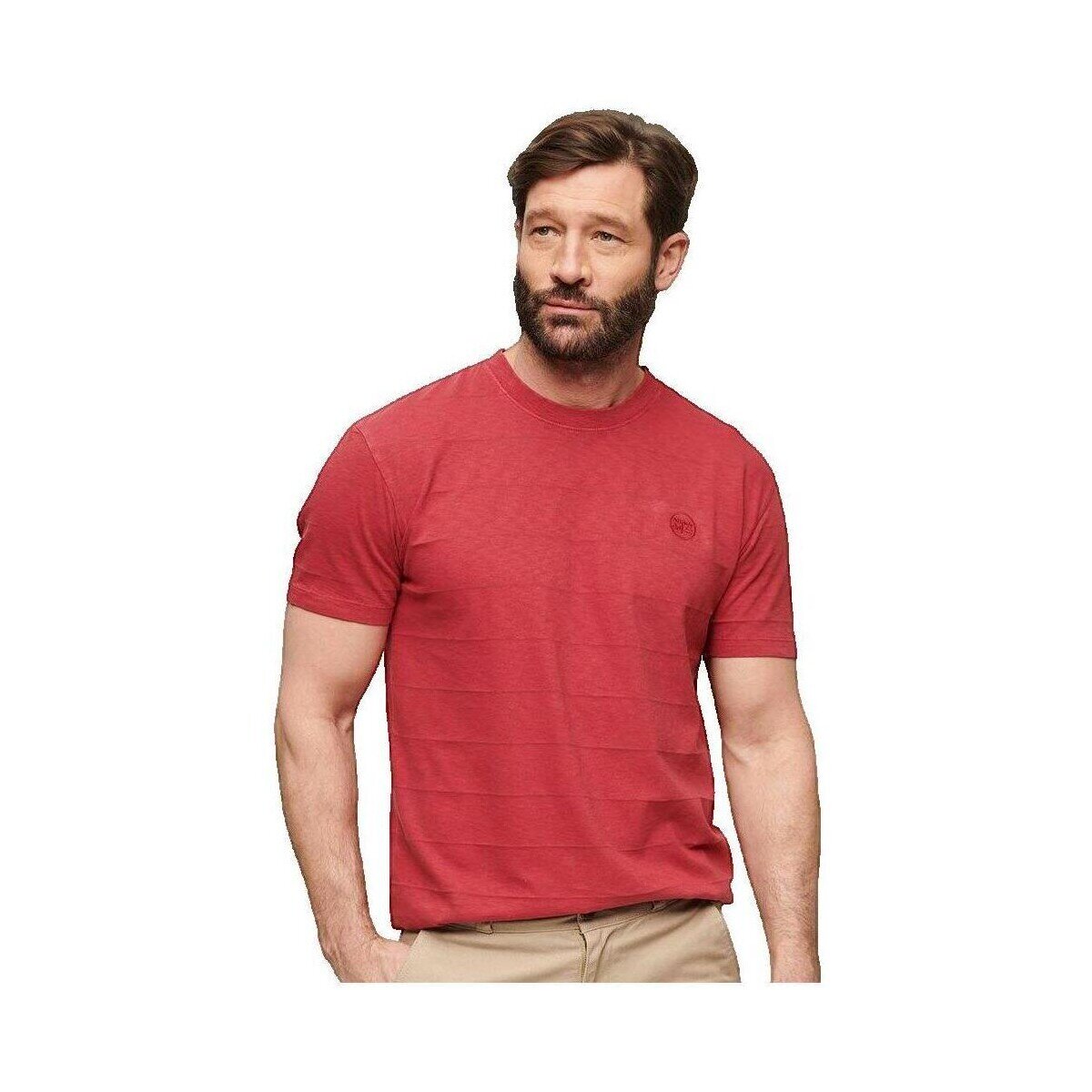 Superdry Îmbracaminte T-shirt Vintage Texture manches courtes