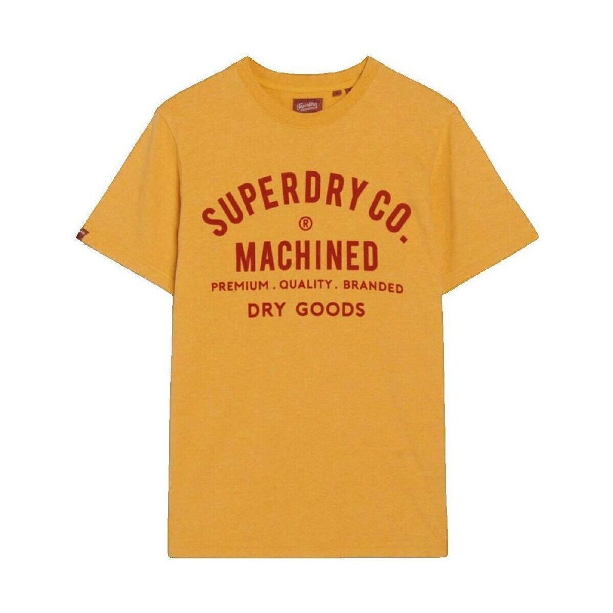 Superdry Îmbracaminte T-shirt Workwear Flock Graphic Jaune