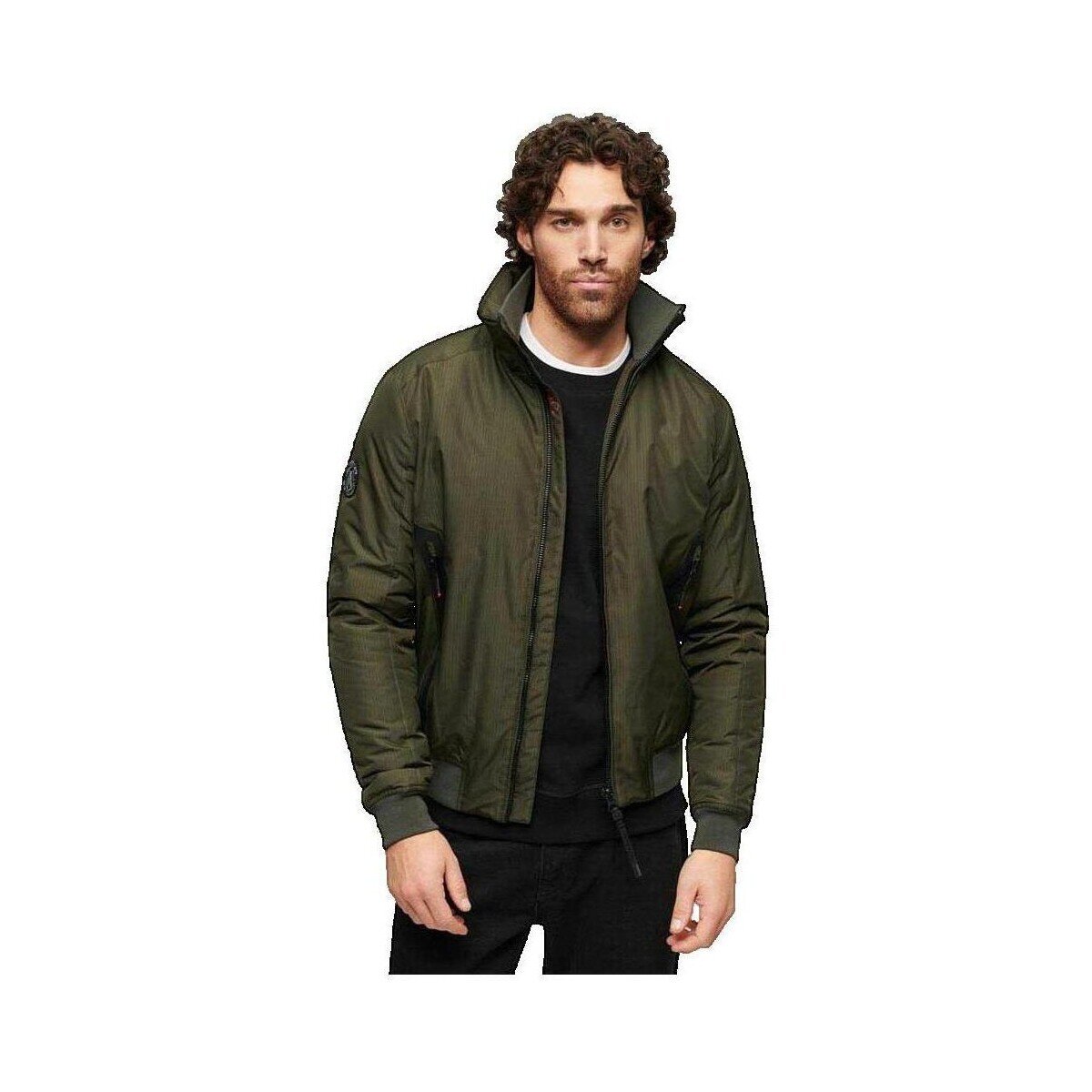 Superdry Îmbracaminte Veste City Harrington Kaki