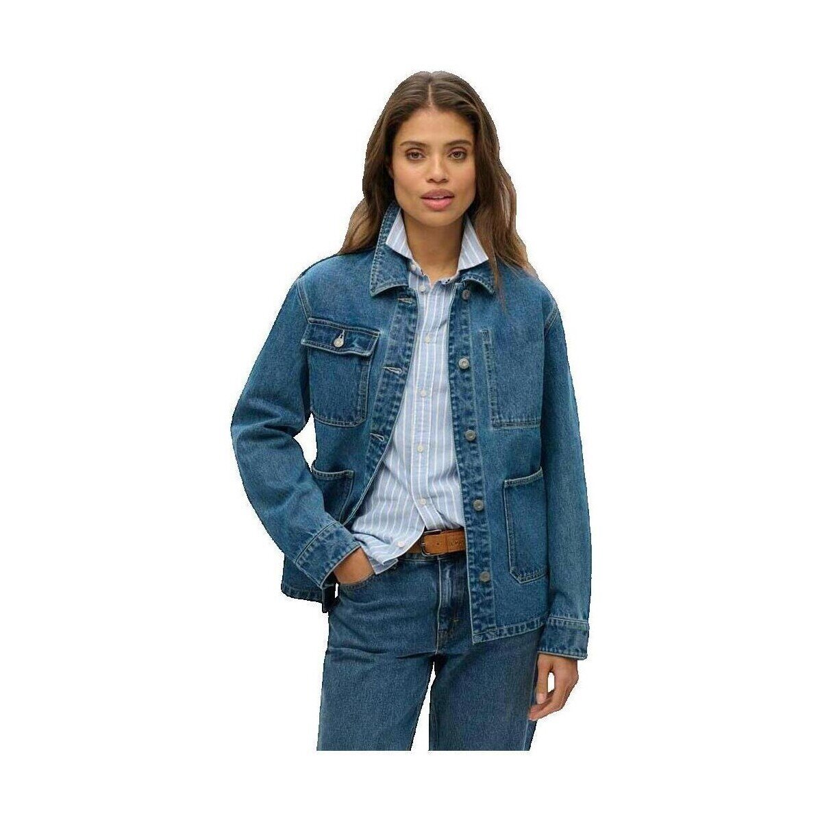 Superdry Îmbracaminte Veste en jean Chore Denim Jacket