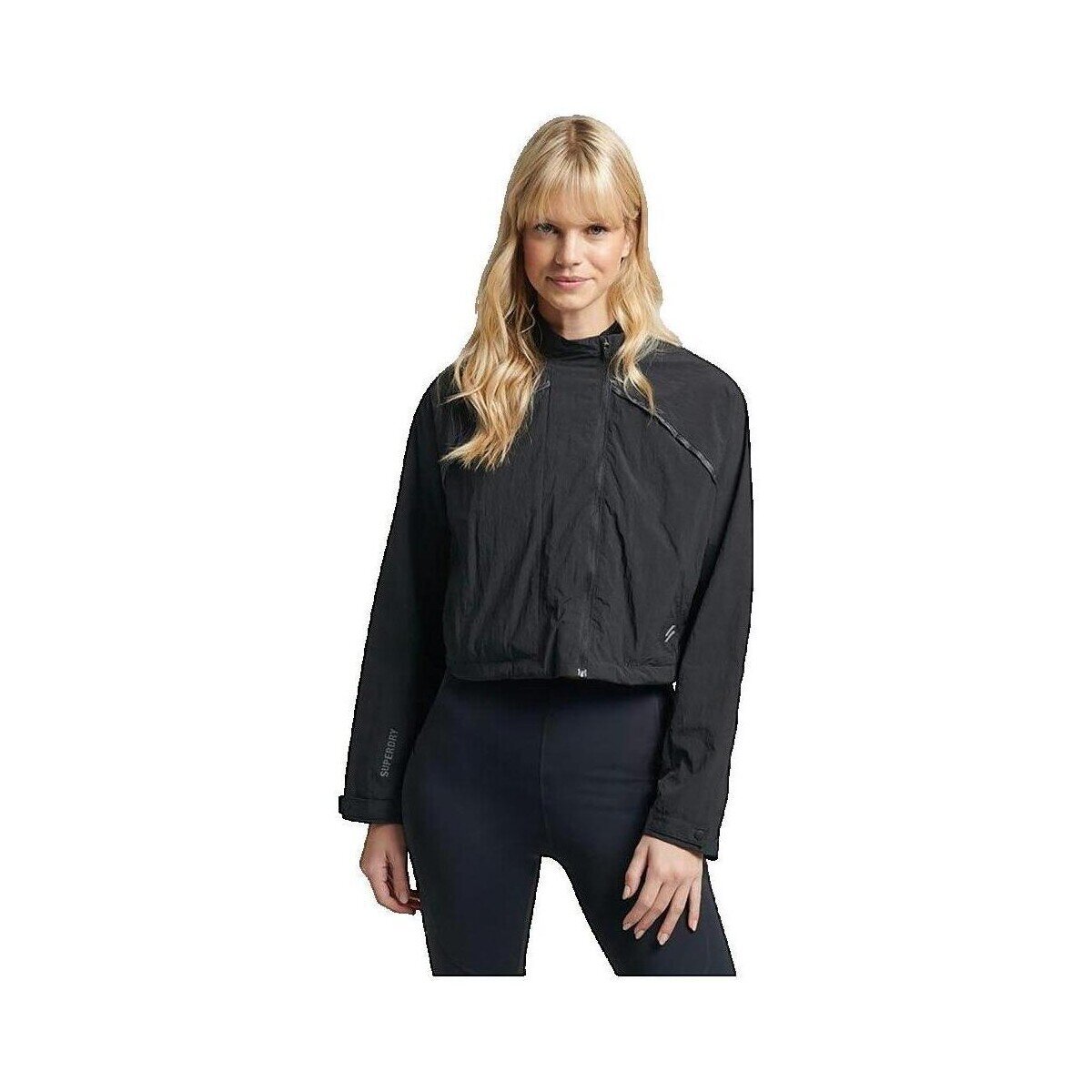 Superdry Îmbracaminte Veste Run Cropped Waterproof