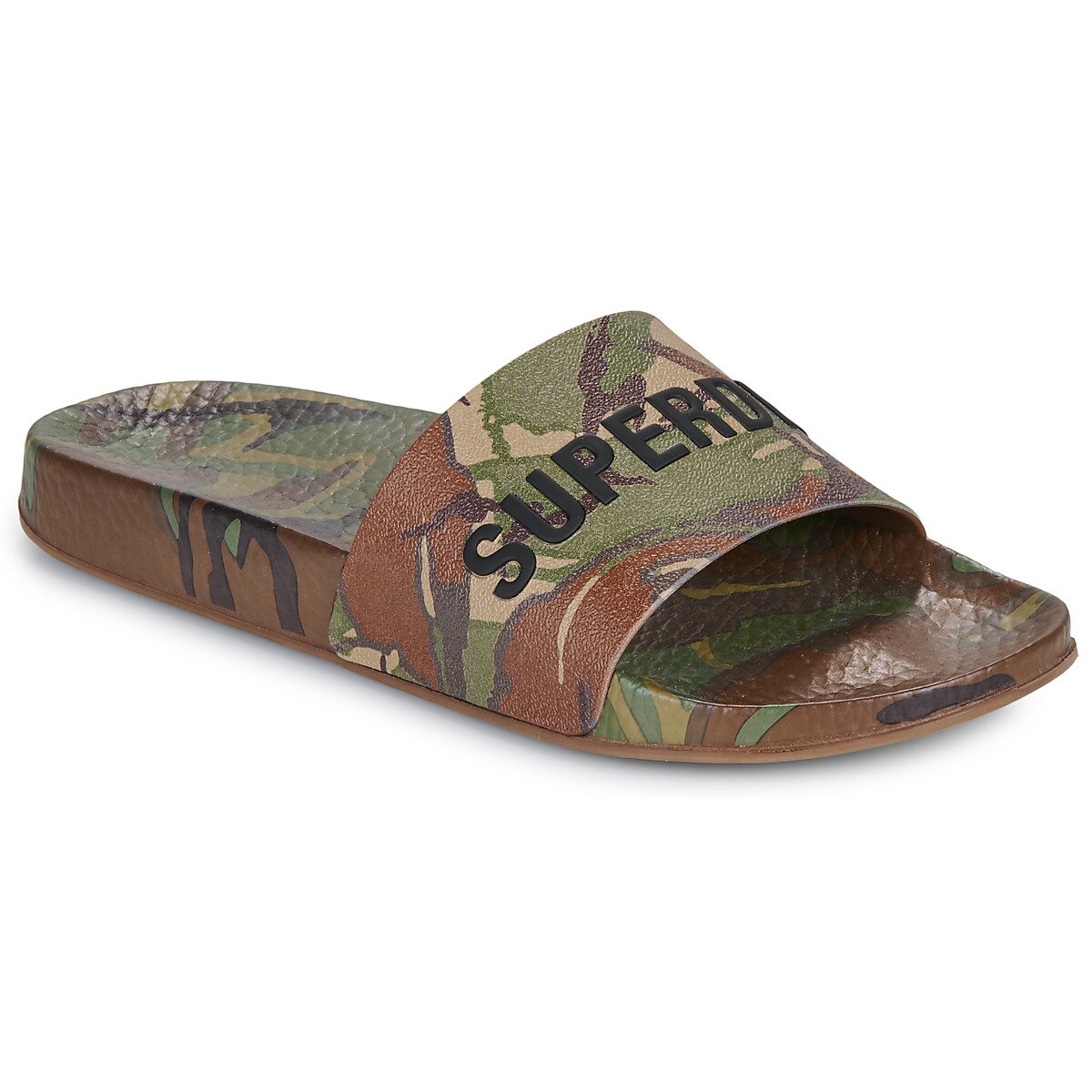Superdry Pantofi Camo Print Pool Slide