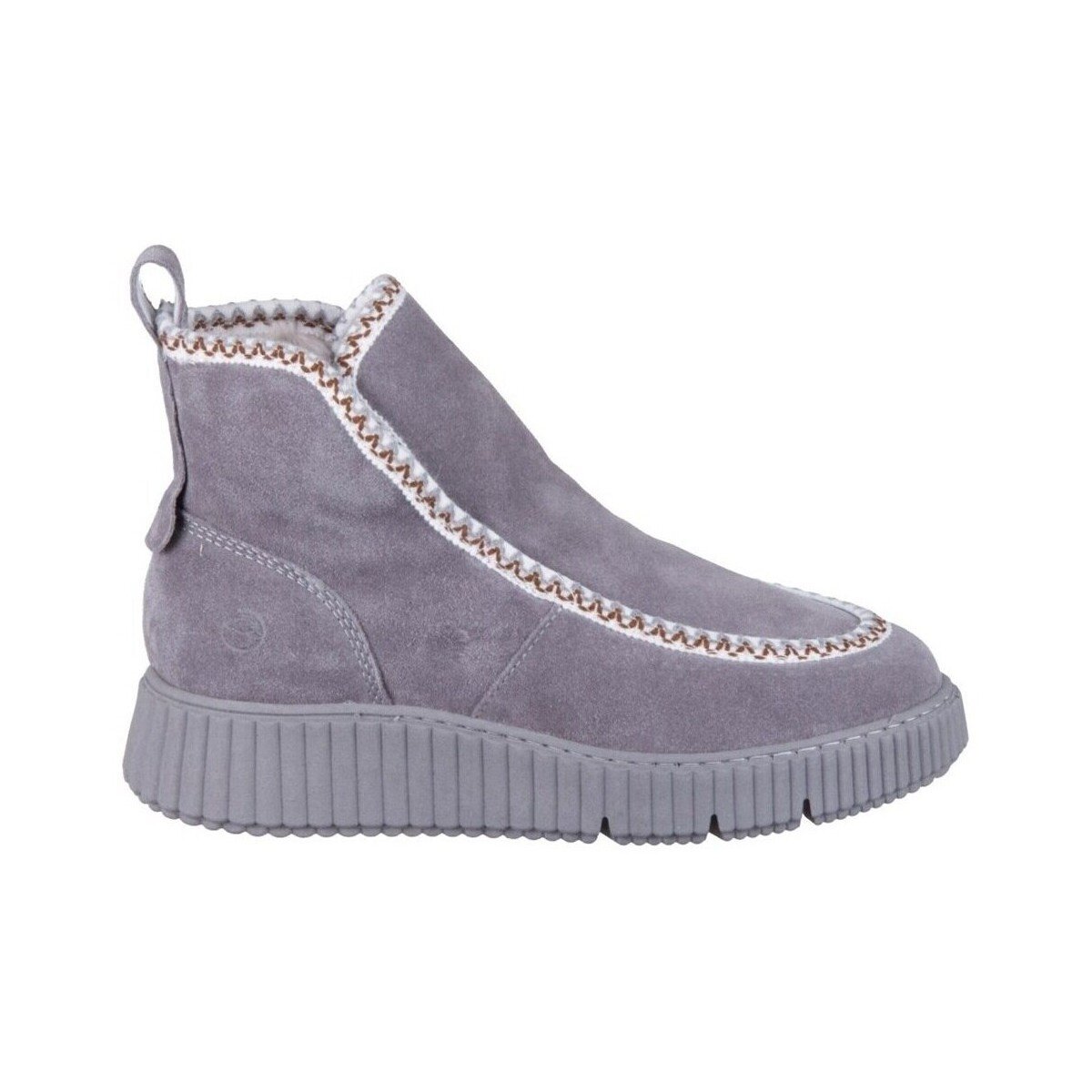 Tamaris Pantofi Grey Leder