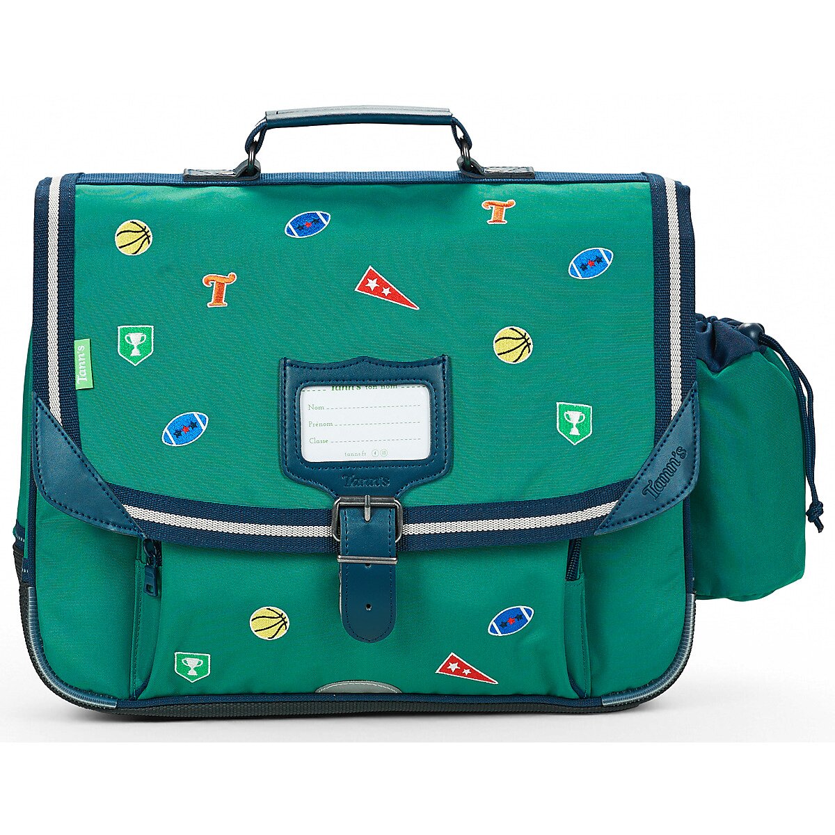 Tann's Genti DAN CARTABLE 38 CM POCHE GOURDE